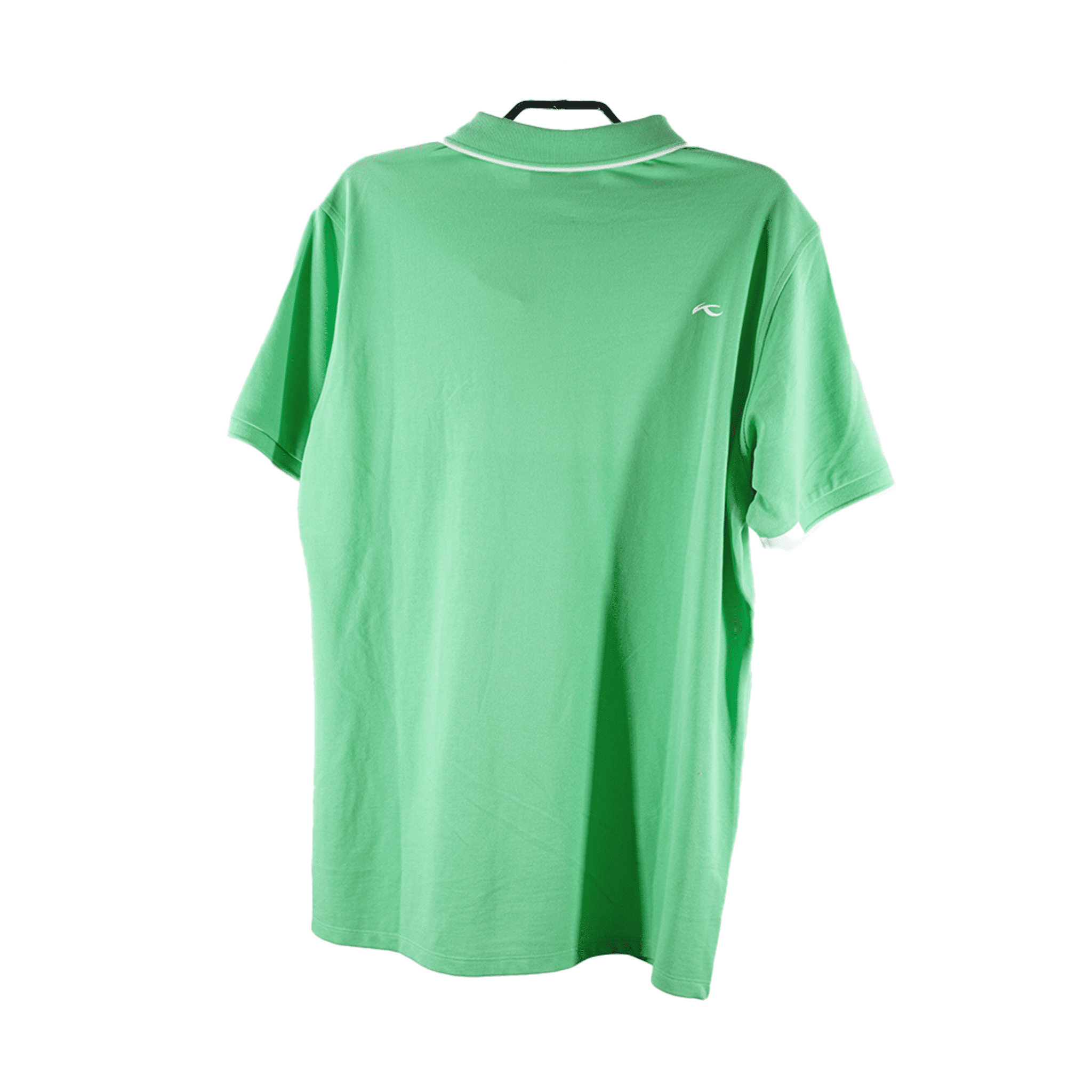 Polo da golf da uomo Kjus Stan S/S (logo frontale).