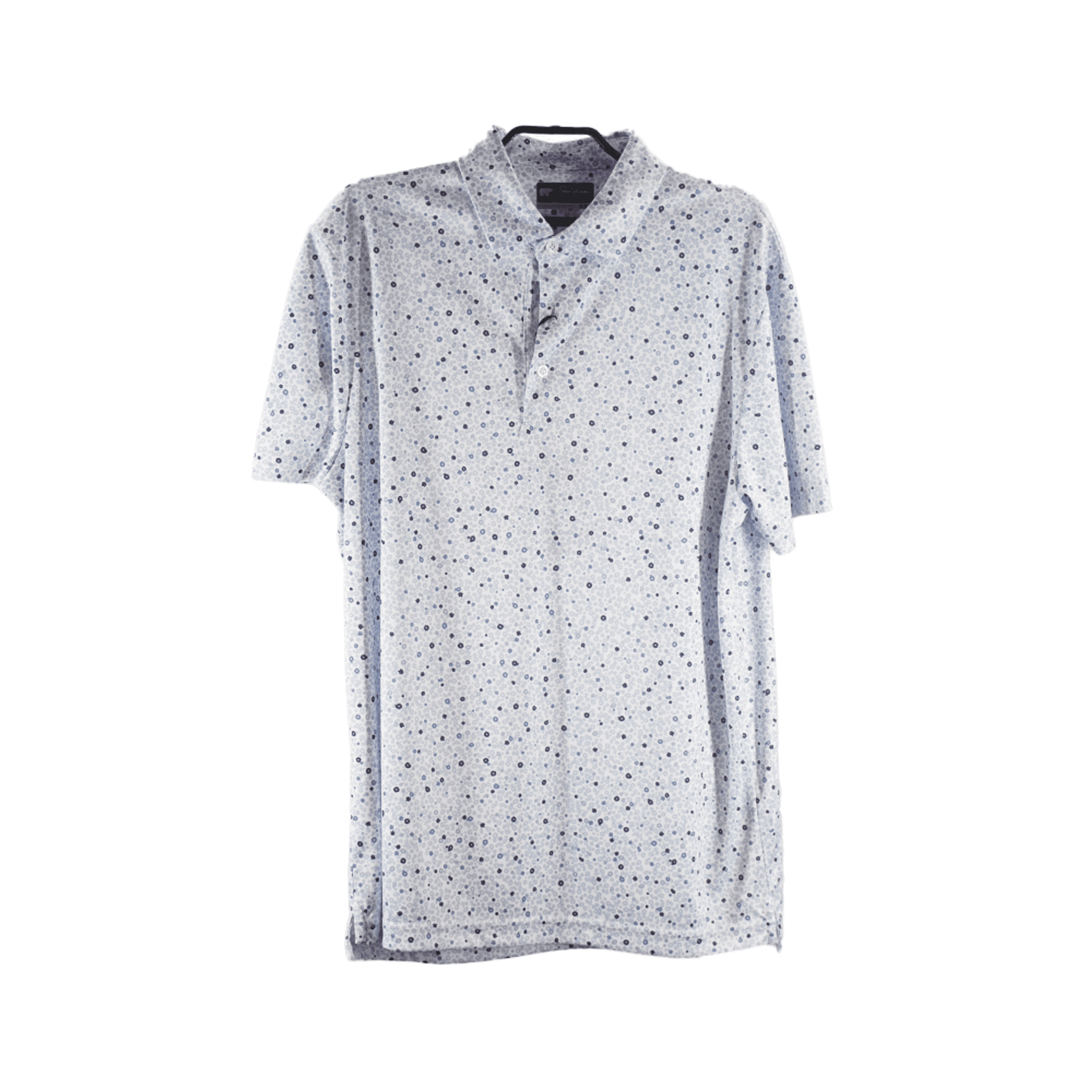 Polo da golf con stampa a pois di Jack Nicklaus da uomo