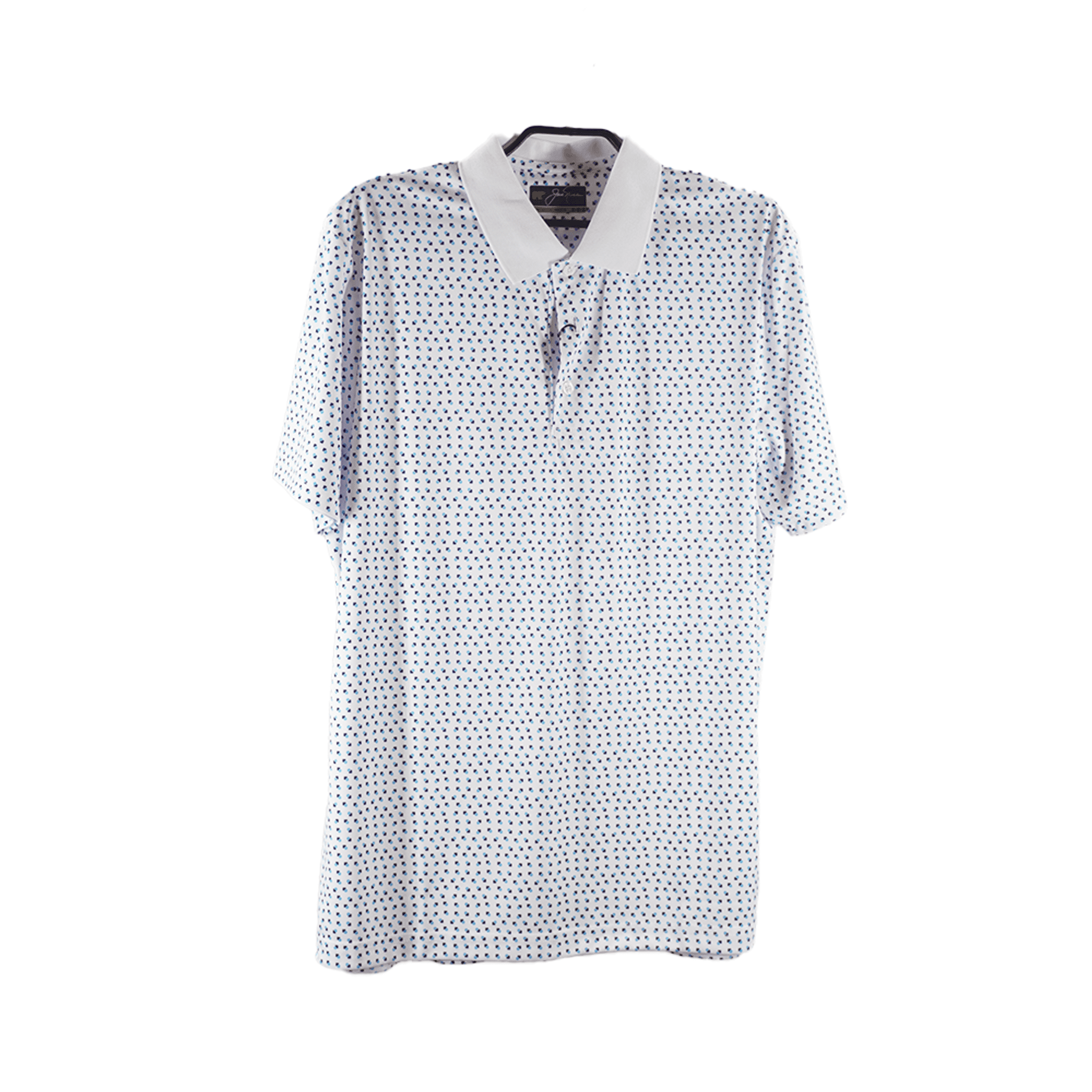 Polo da golf con stampa geometrica Jack Nicklaus da uomo