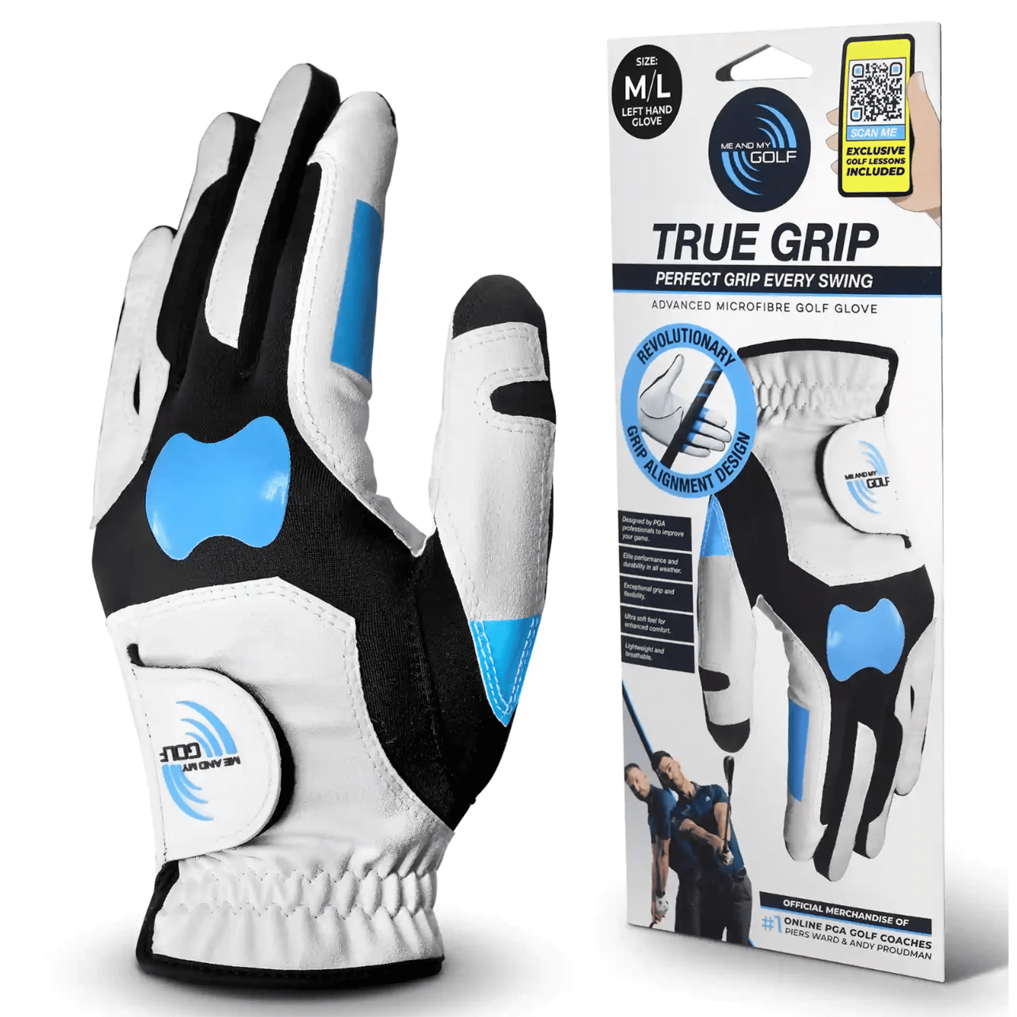 Io e il mio guanto da allenamento True Grip Golf
