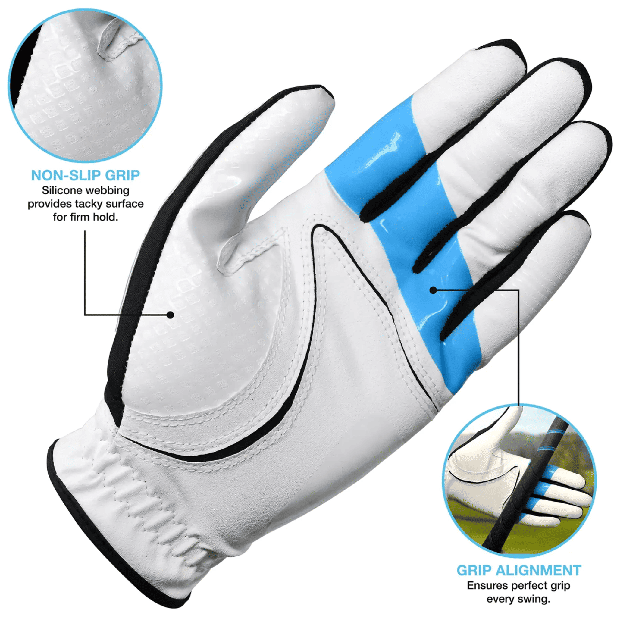 Io e il mio guanto da allenamento True Grip Golf