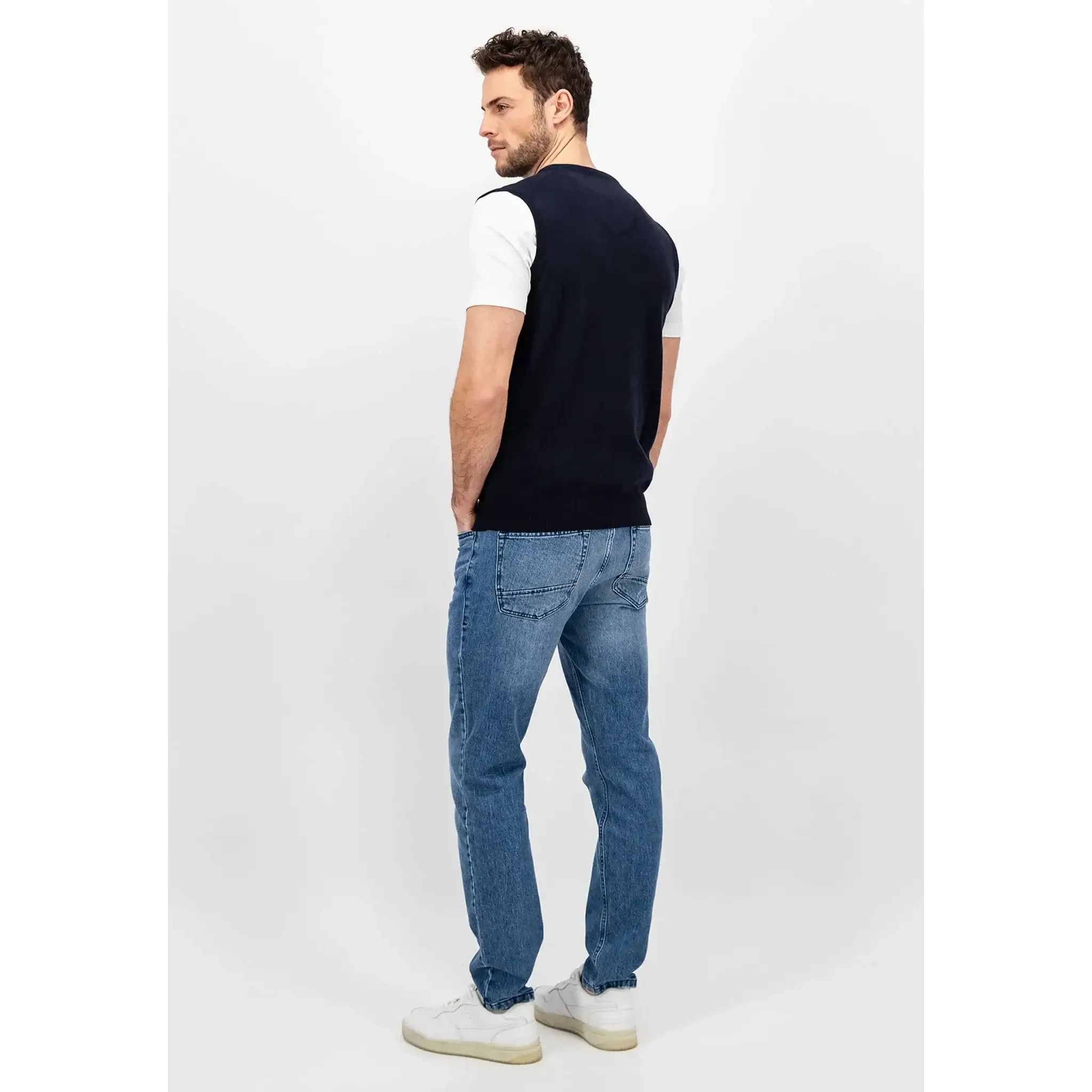 Gilet da uomo con scollo a V Fynch Hatton