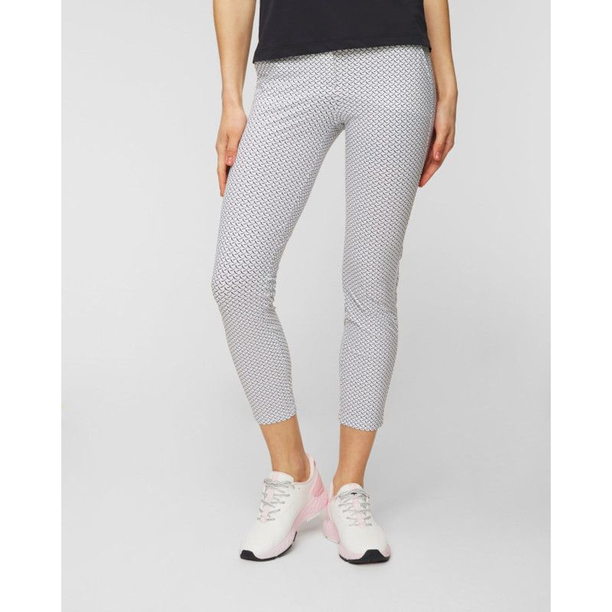 Pantaloni Chervo Sparking bianchi fantasia donna