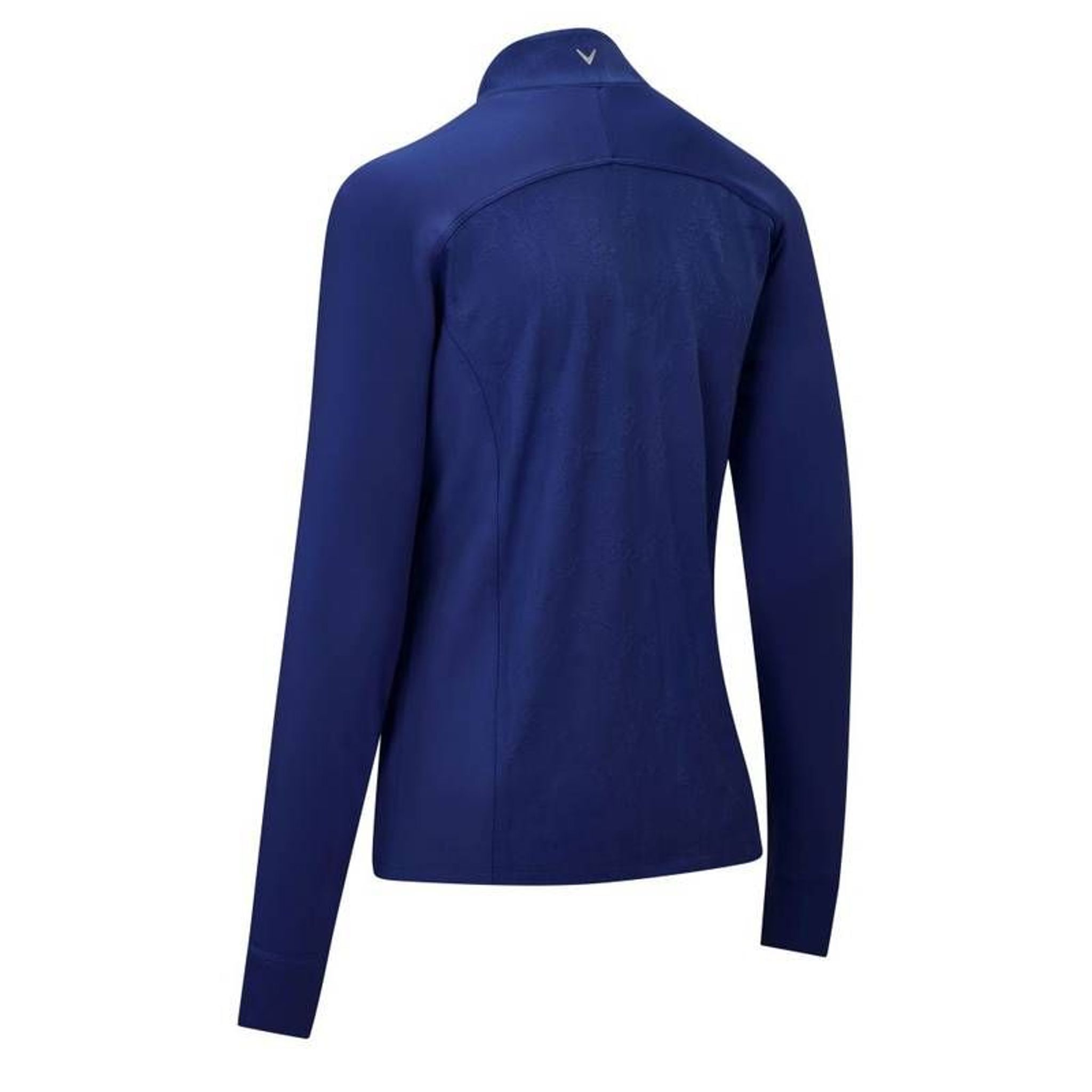 Callaway M 1/4 Zip Layer Jacquard floreale blu scuro da donna