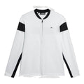 J. Lindeberg M Charles Zip Midlayer bianco da uomo