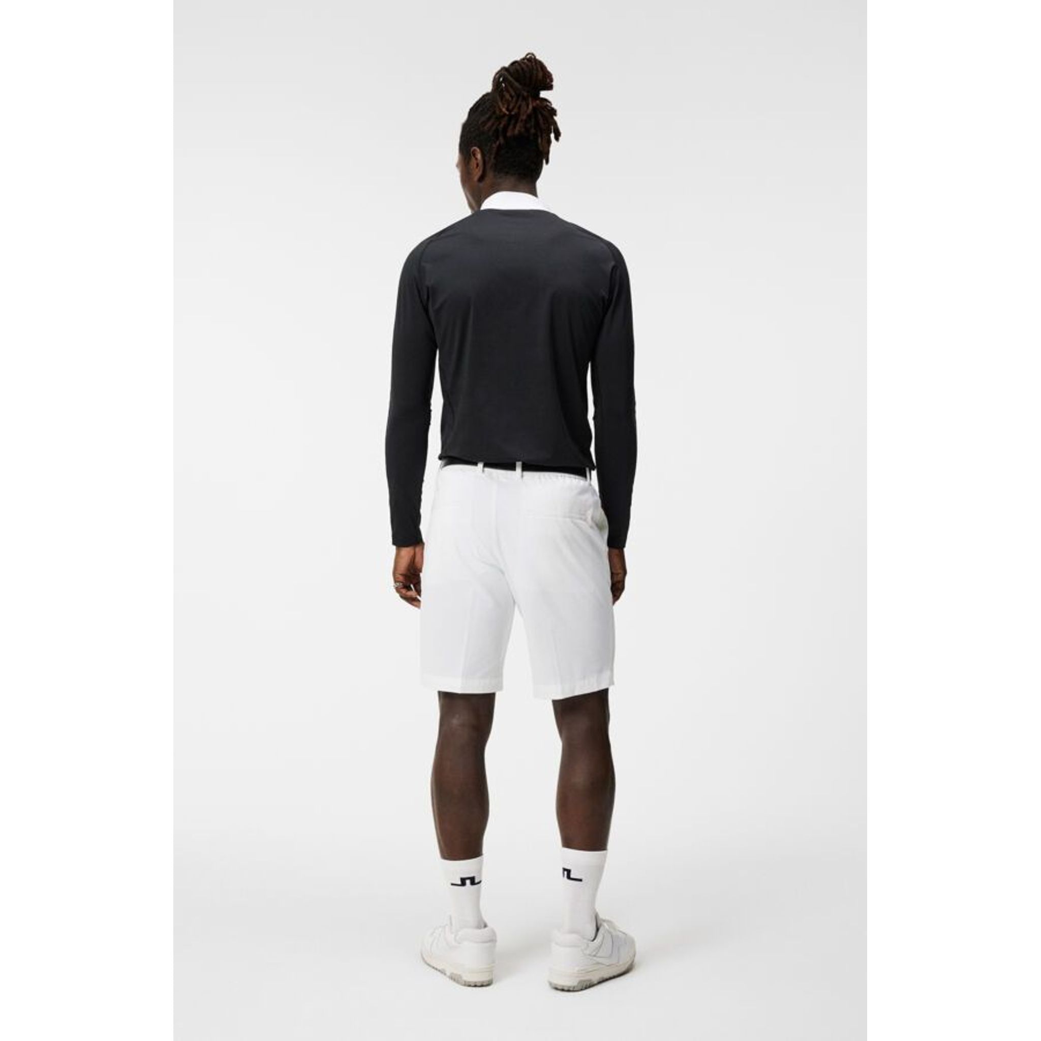 J. Lindeberg M Antoine Compression Top Nero L Uomo