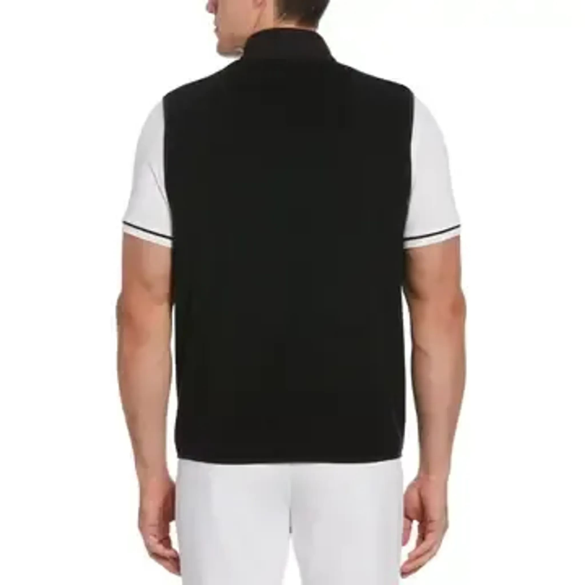 Gilet con cerniera completa Original Penguin Mixed Media Uomo Caviar XL Uomo