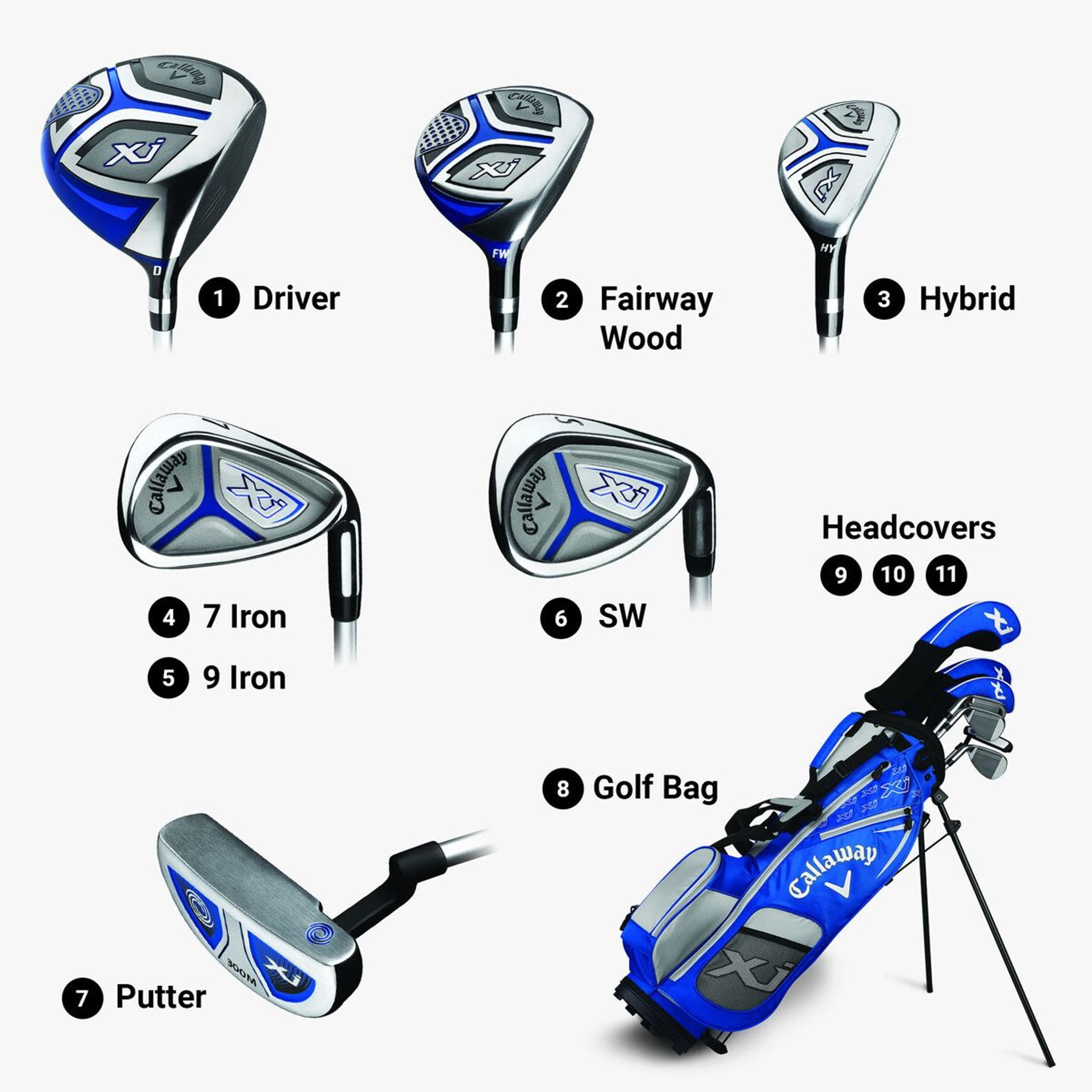 Callaway XJ Set completo per ragazzi
