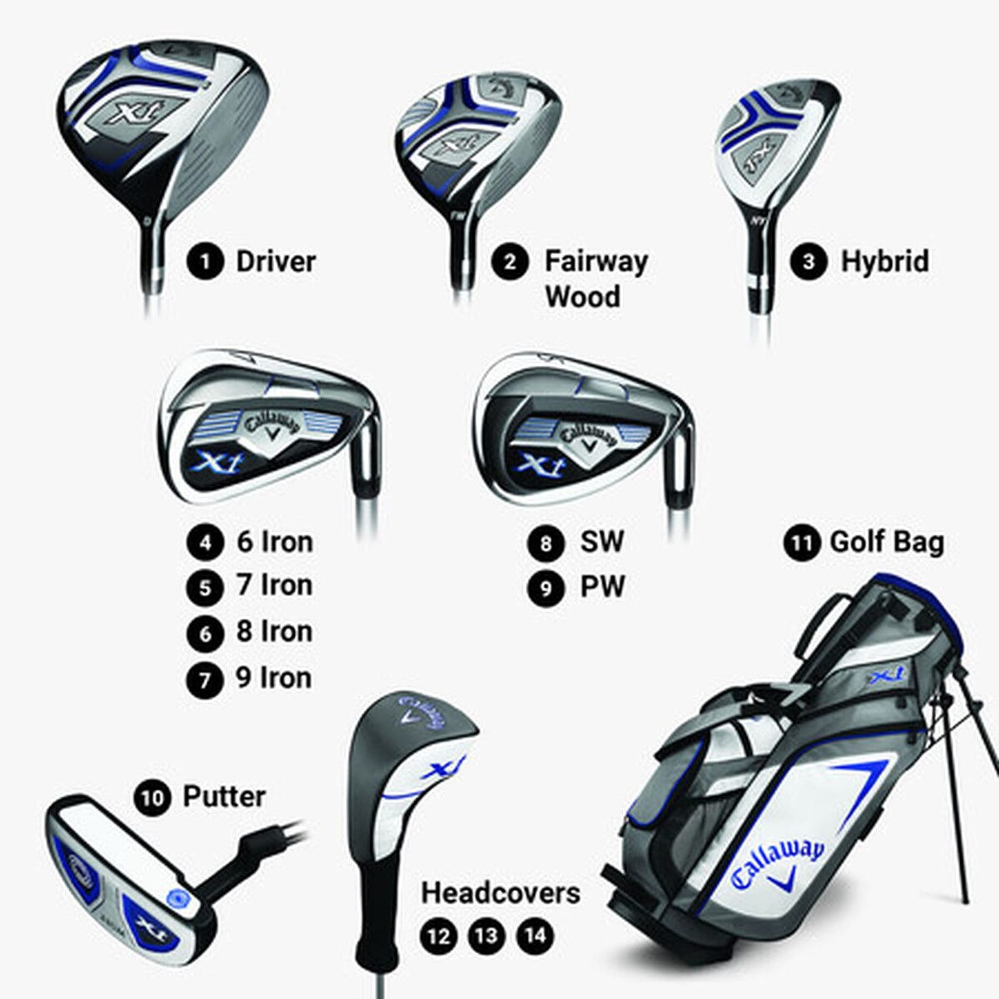 Set completo Callaway XT