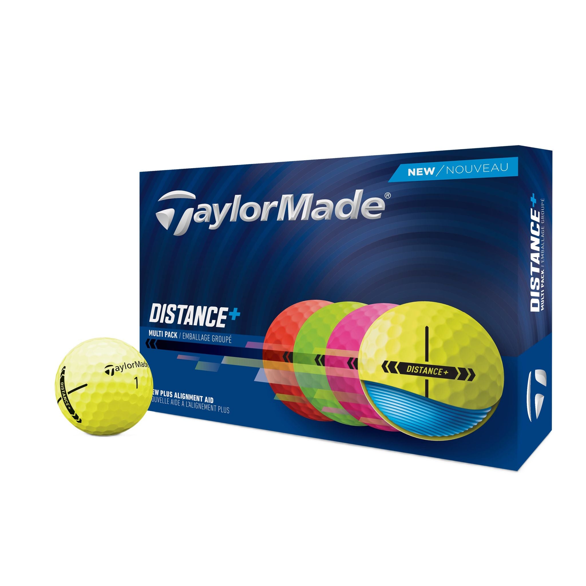 Palline da golf TaylorMade Distance+ da uomo