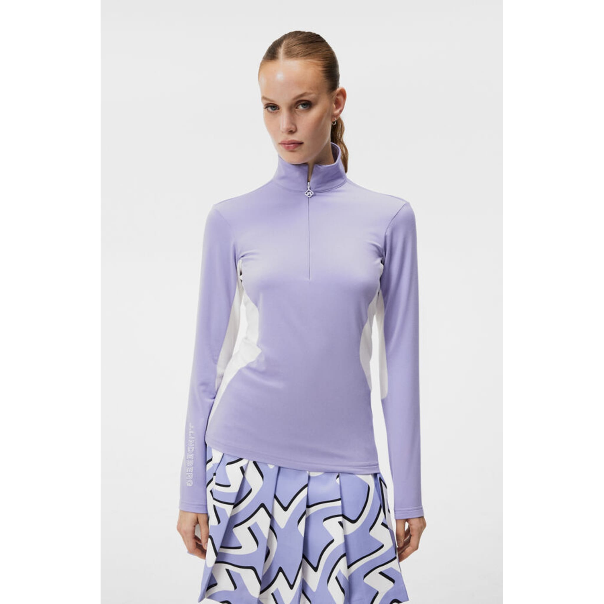 J. Lindeberg Coockies Mid Layer Donna Dolce Lavanda Donna