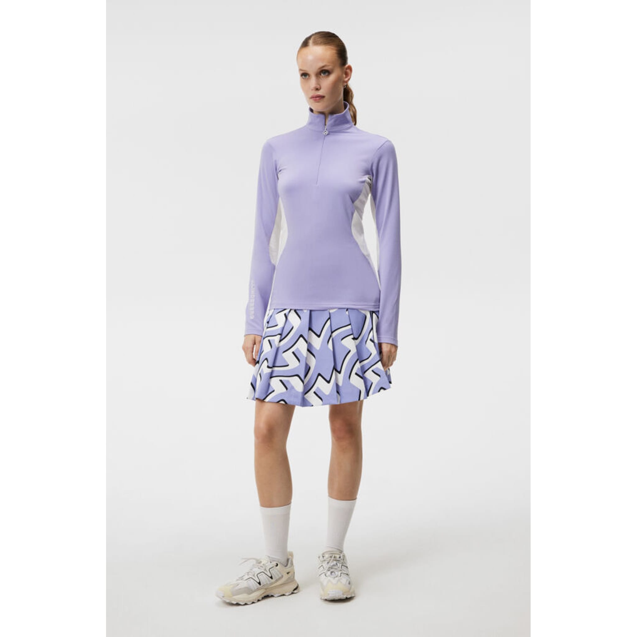 J. Lindeberg Coockies Mid Layer Donna Dolce Lavanda Donna