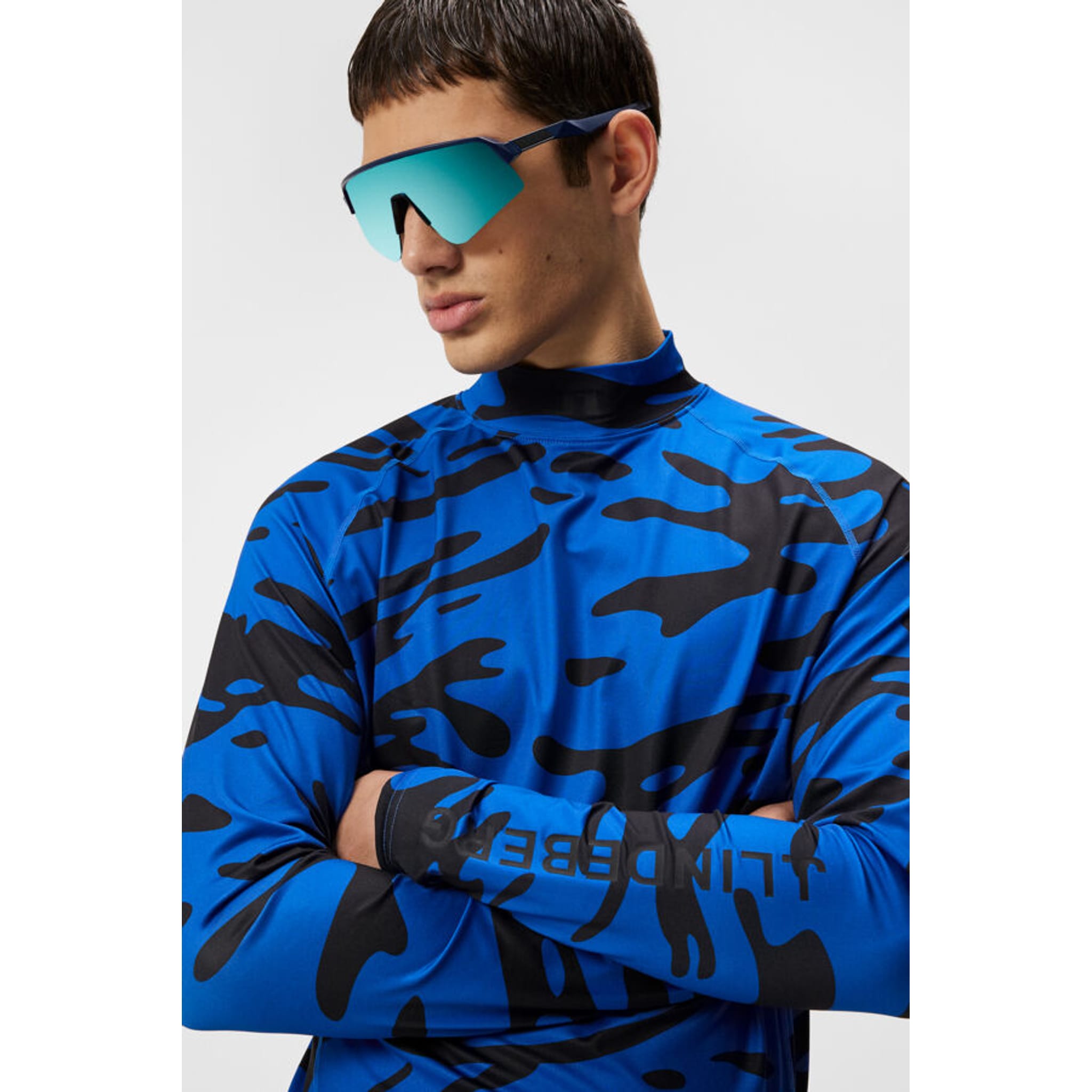 J. Lindeberg Aello Soft Compression Print Uomo