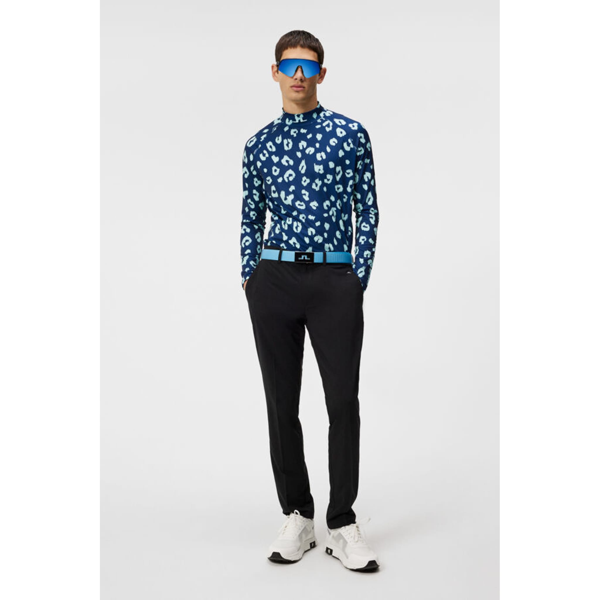 J. Lindeberg Aello Soft Compression Print Uomo