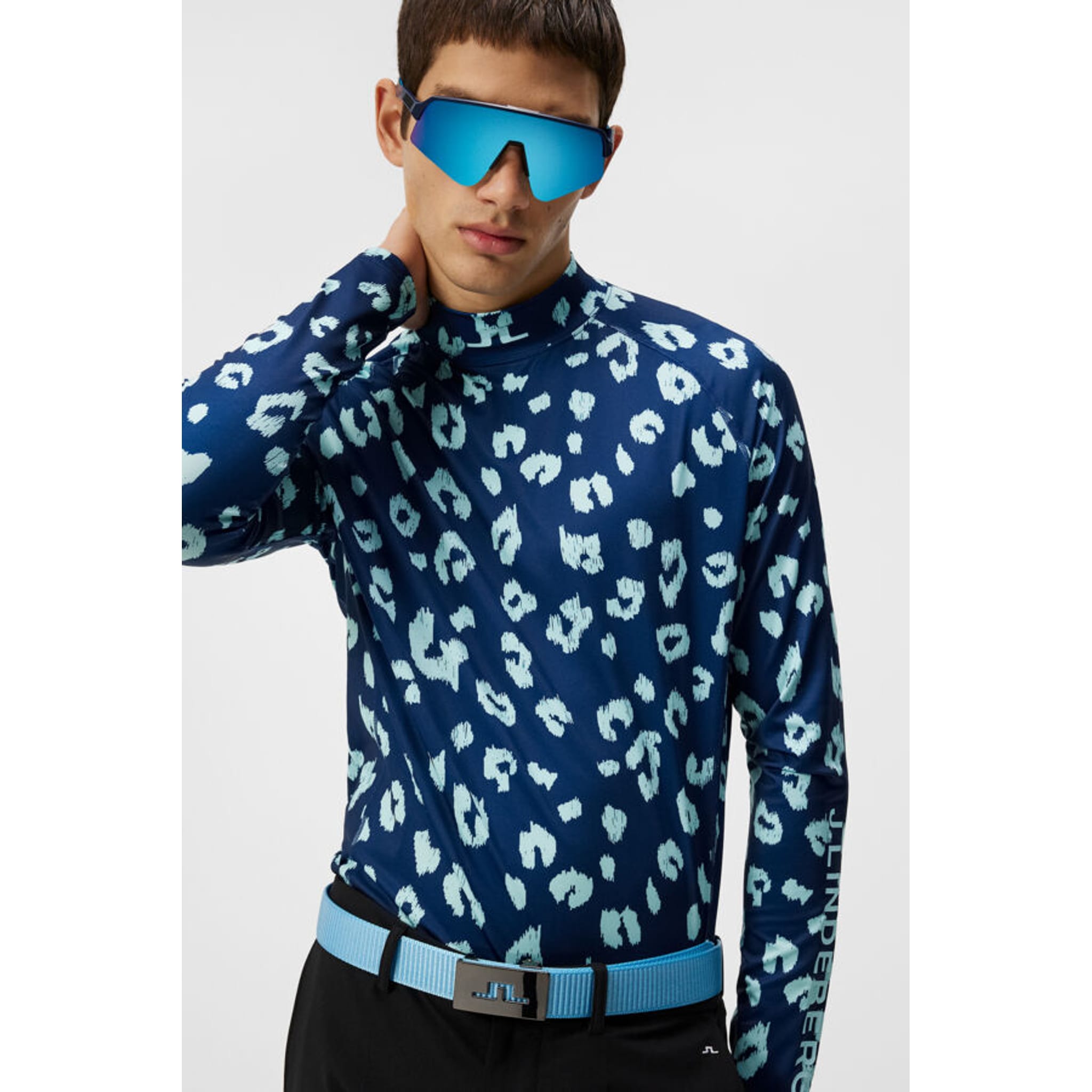 J. Lindeberg Aello Soft Compression Print Uomo