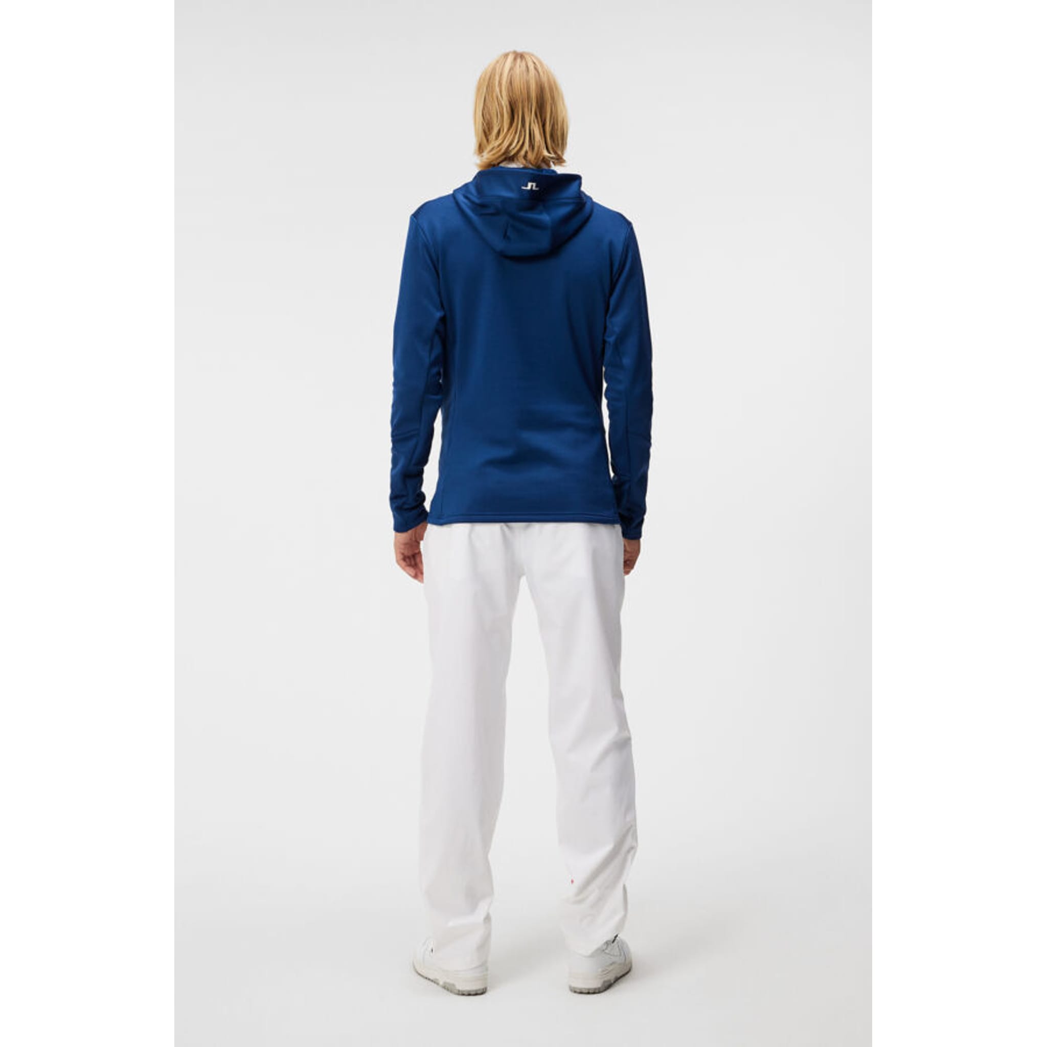 J. Lindeberg Aerial Quarter Hood Uomo Estate Blu Uomo