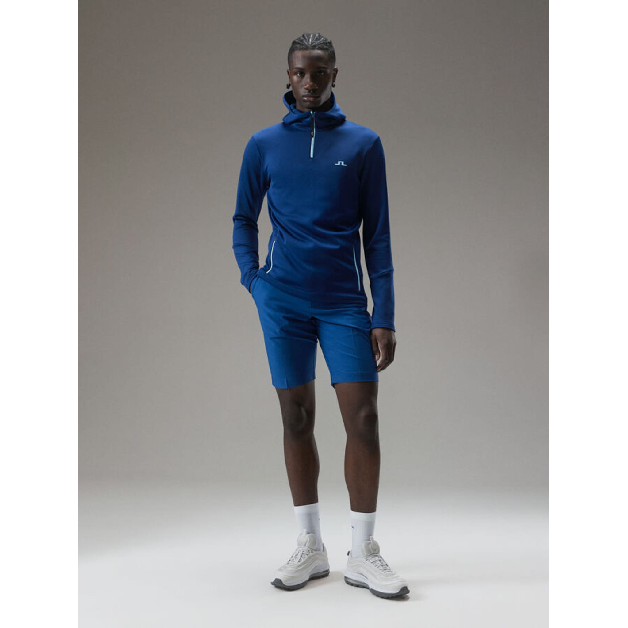 J. Lindeberg Aerial Quater Hood Herren