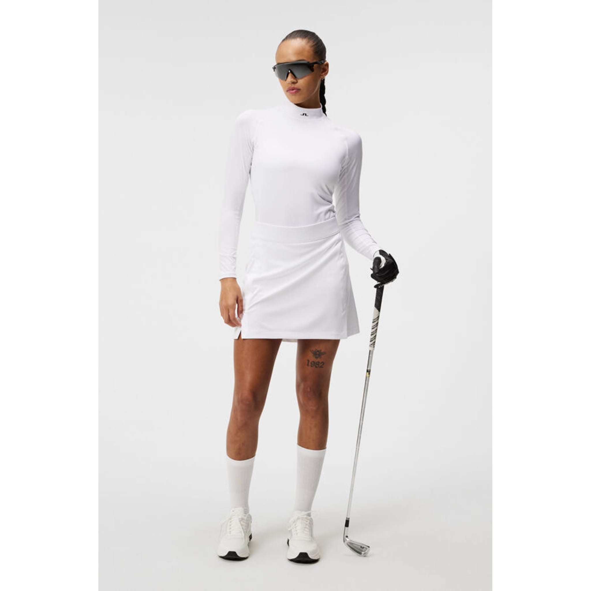 Gonna da golf media Amelie di J. Lindeberg da donna