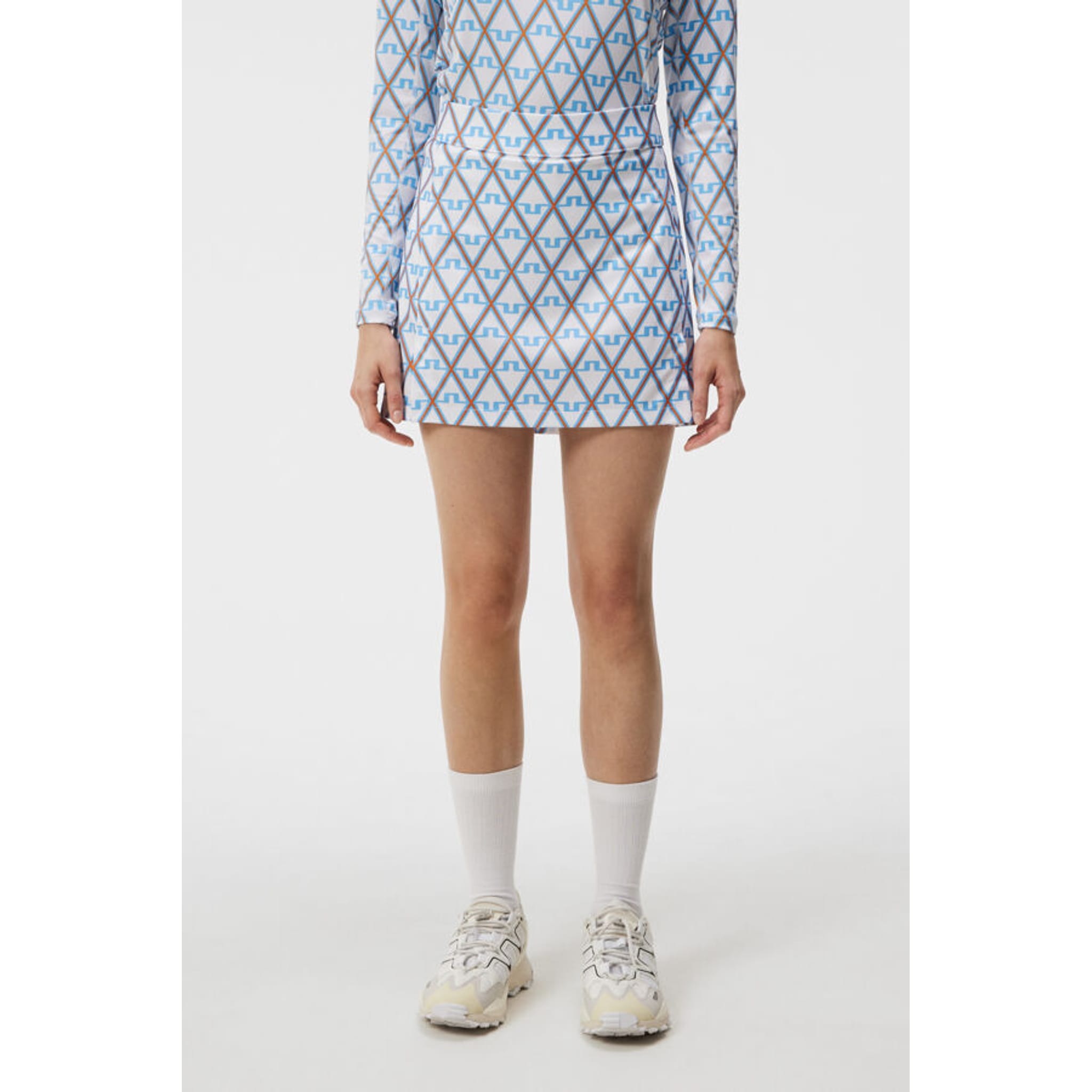 J. Lindeberg Amelie Gonna media Donna Bambino Blu Donna