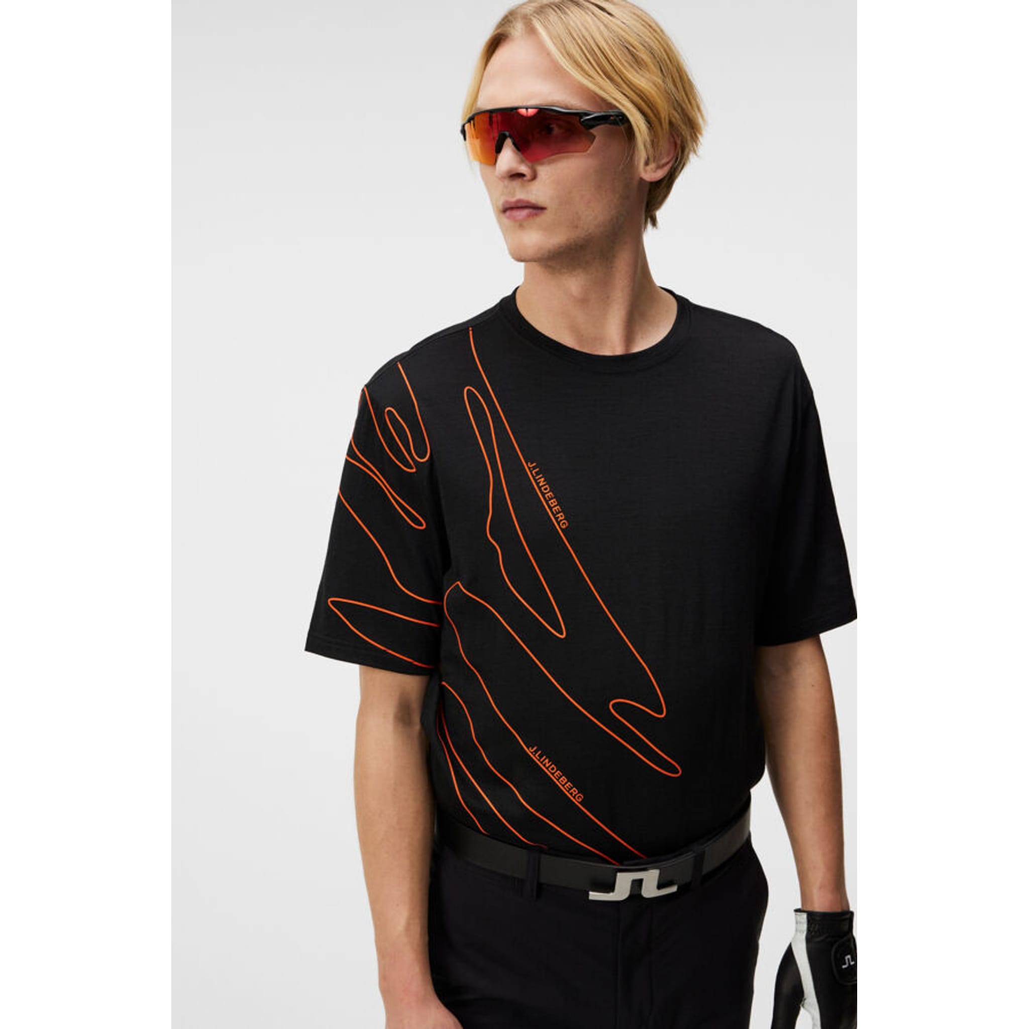 J. Lindeberg Andres Print T-shirt Herren