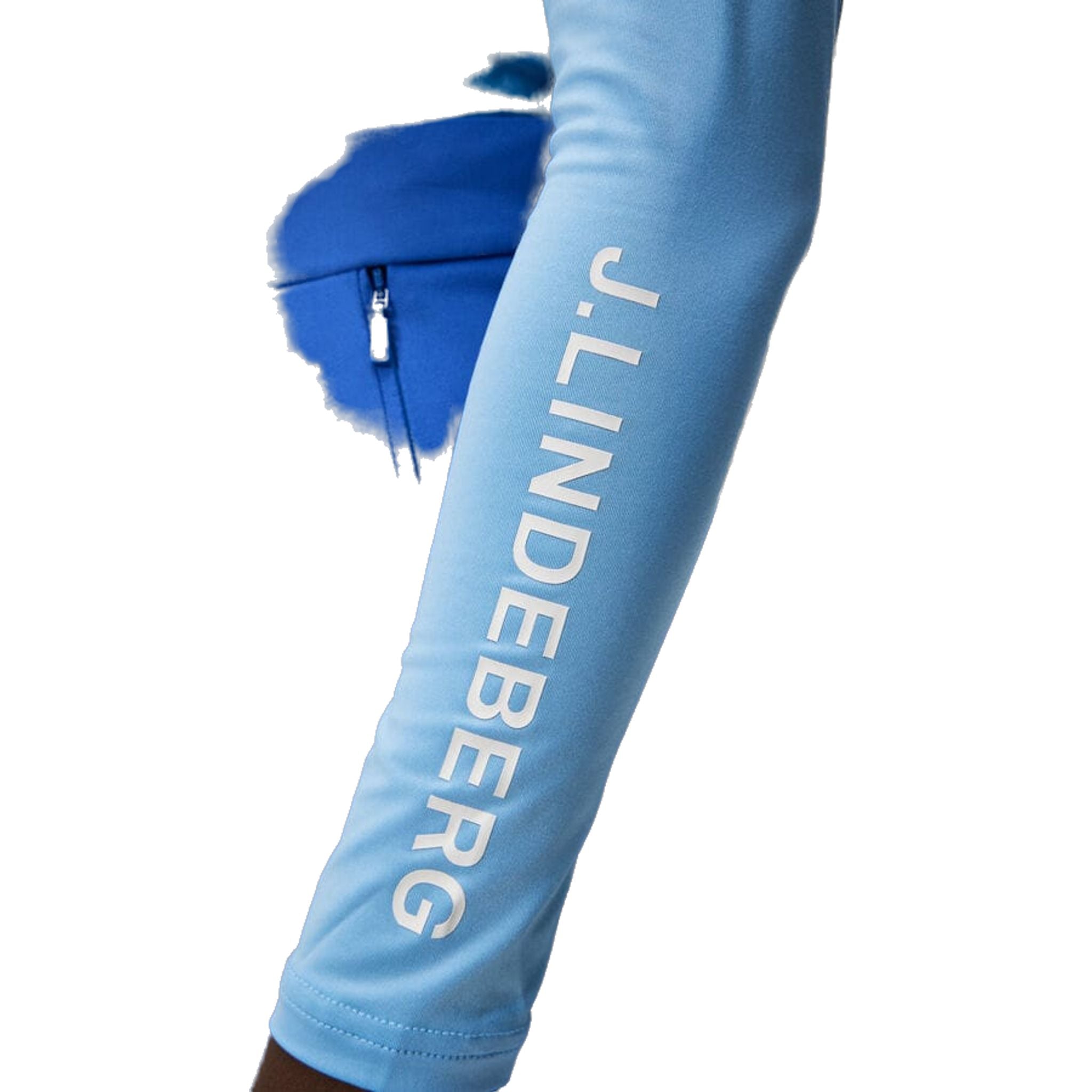 J. Lindeberg Asa Soft Compression Top Donna Bambino Blu Donna