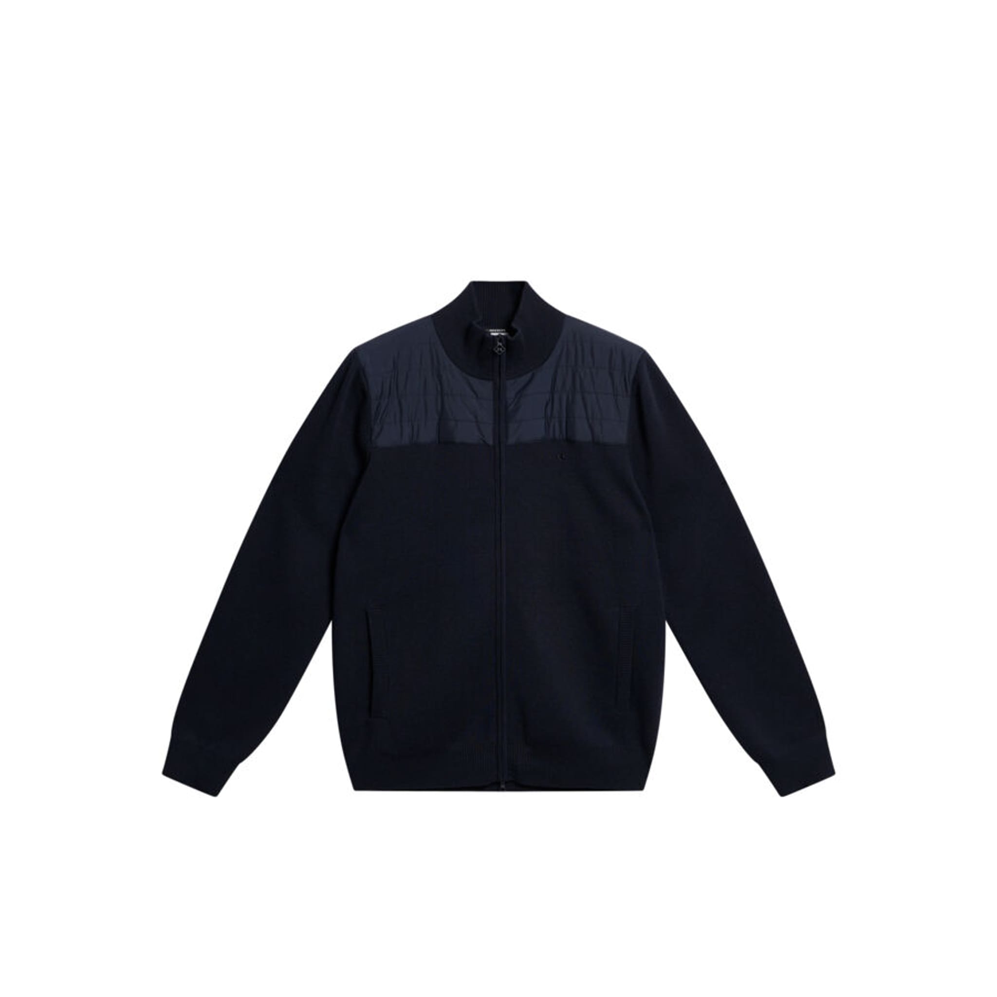 J. Lindeberg Bridge Maglione ibrido lavorato a maglia da uomo