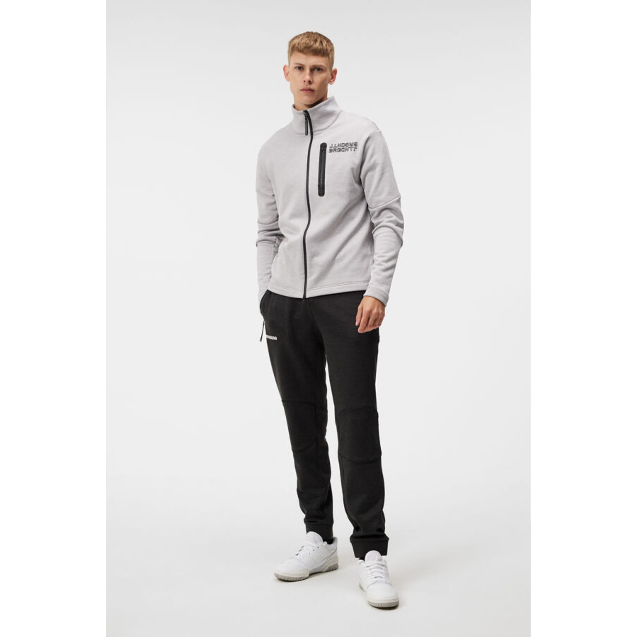 J. Lindeberg Brush Full Zip Midlayer Herren