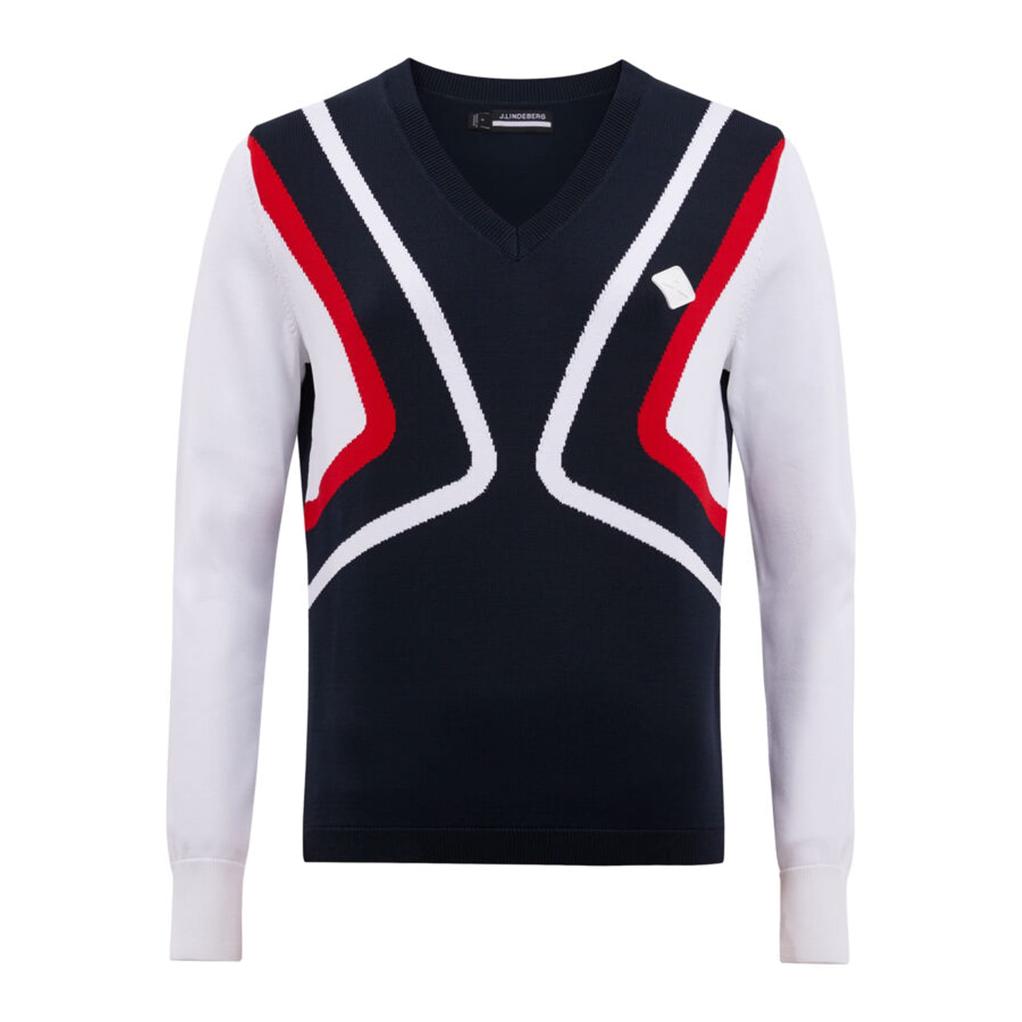 J. Lindeberg Celine Maglione da golf lavorato a maglia JL Navy Donna Donna