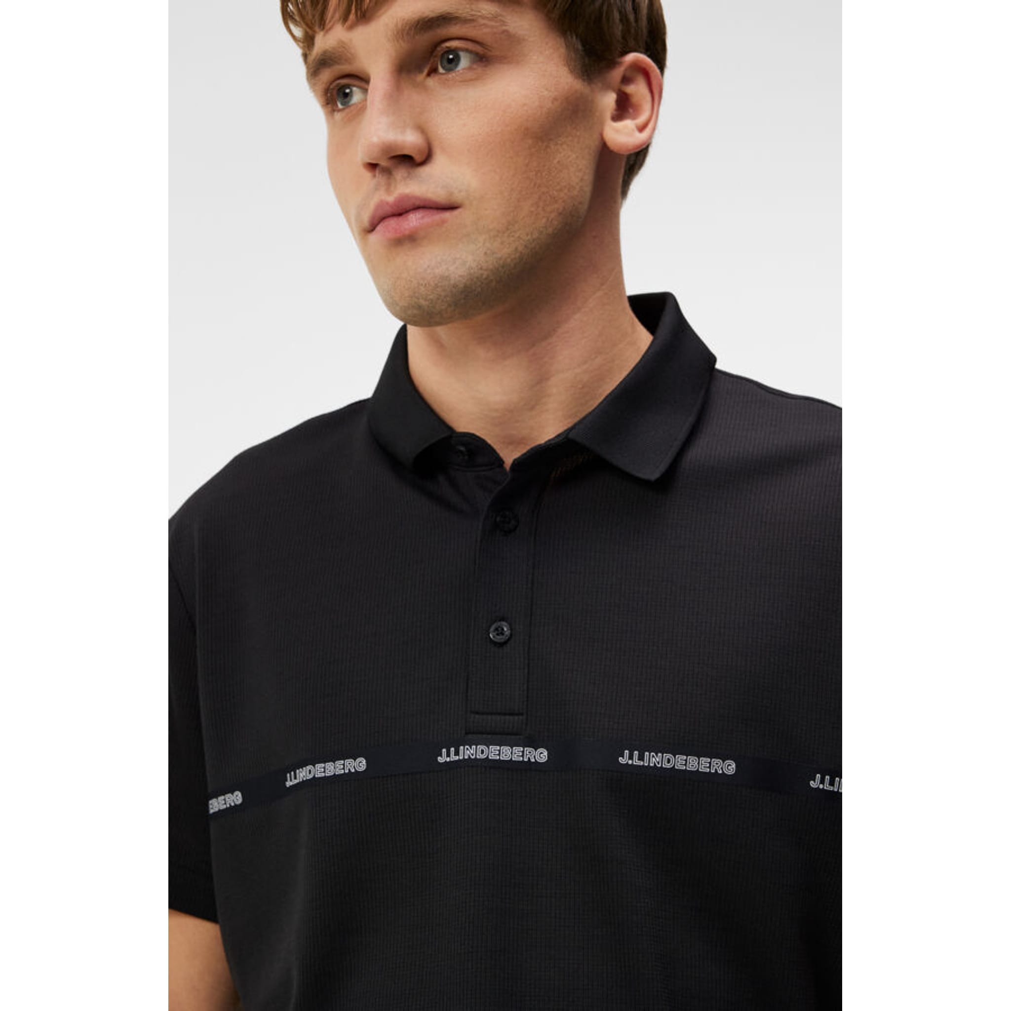 Polo J. Lindeberg Chad vestibilità regolare da uomo