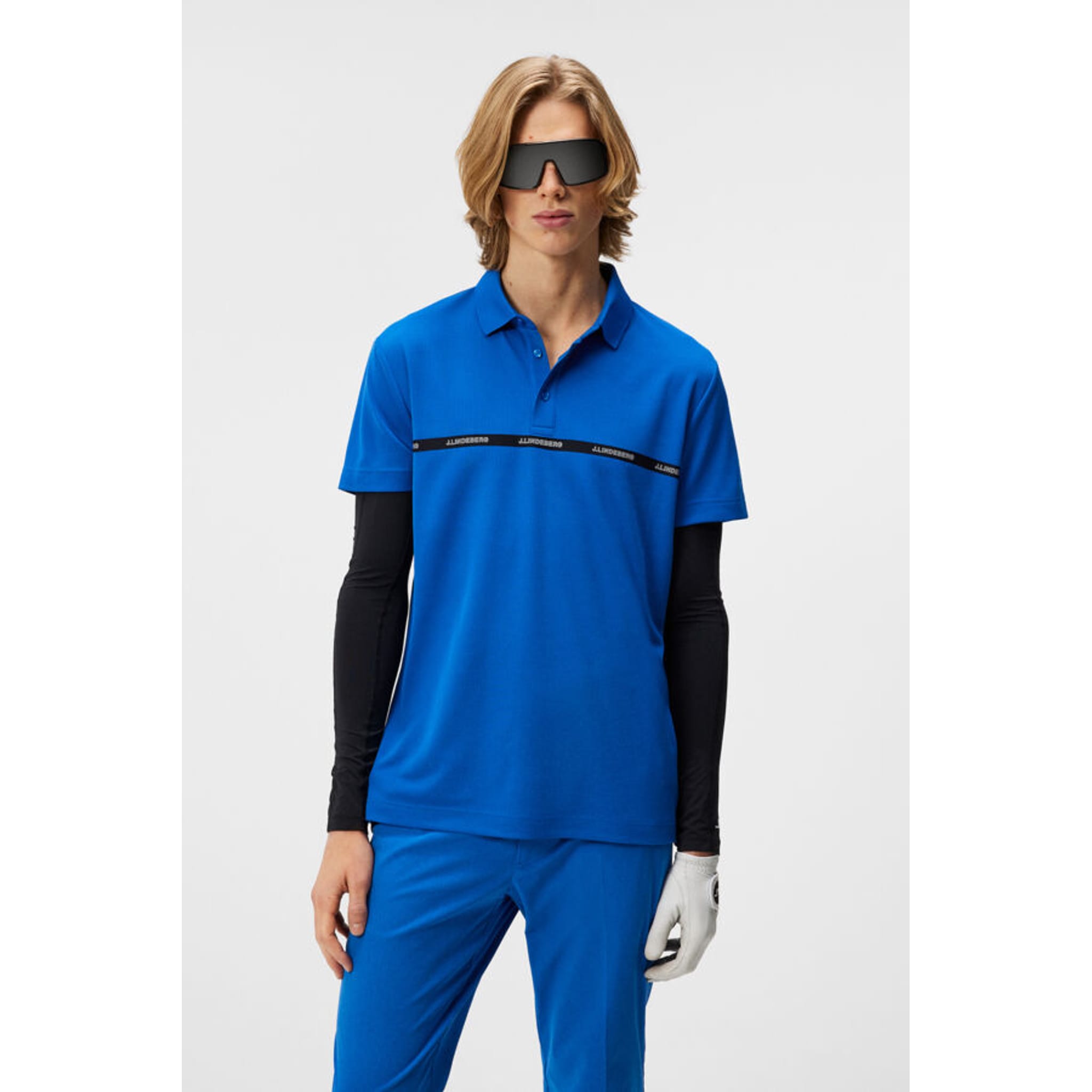 Polo J. Lindeberg Chad vestibilità regolare da uomo