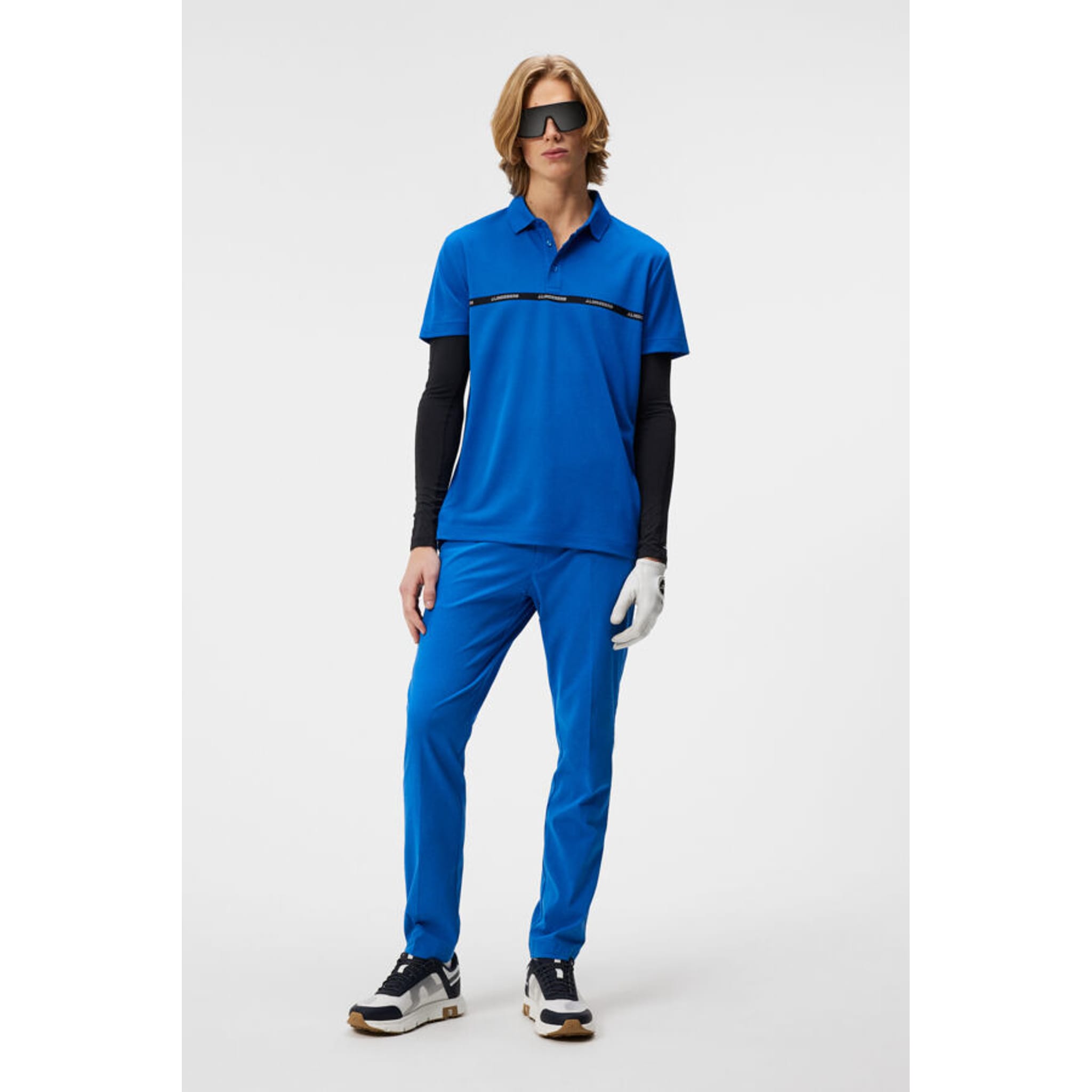 Polo J. Lindeberg Chad vestibilità regolare da uomo