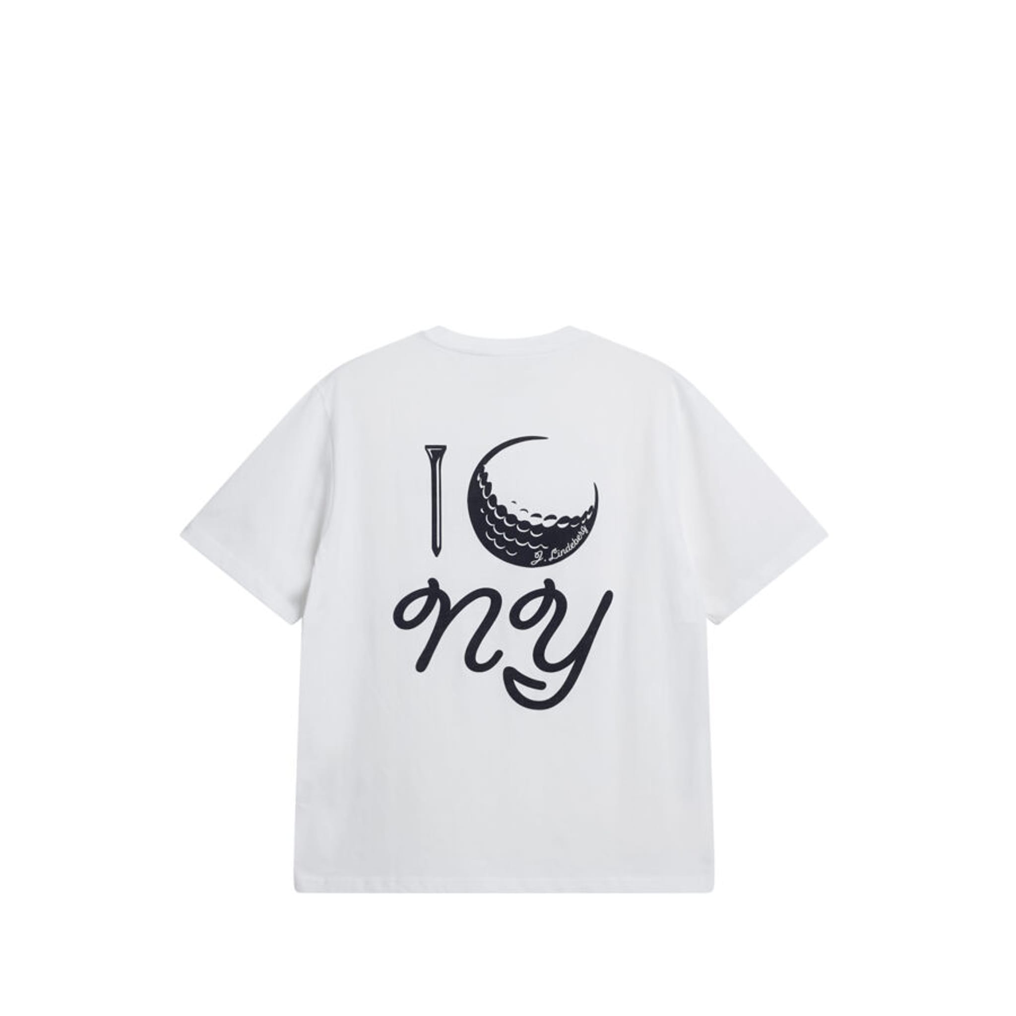 J. Lindeberg Dale T-Shirt Uomo Bianco Uomo