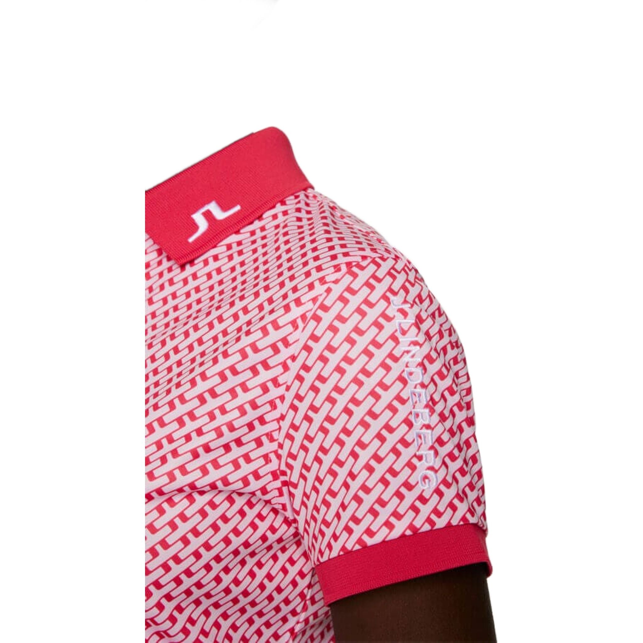 Polo da donna con stampa tecnica Tour J. Lindeberg