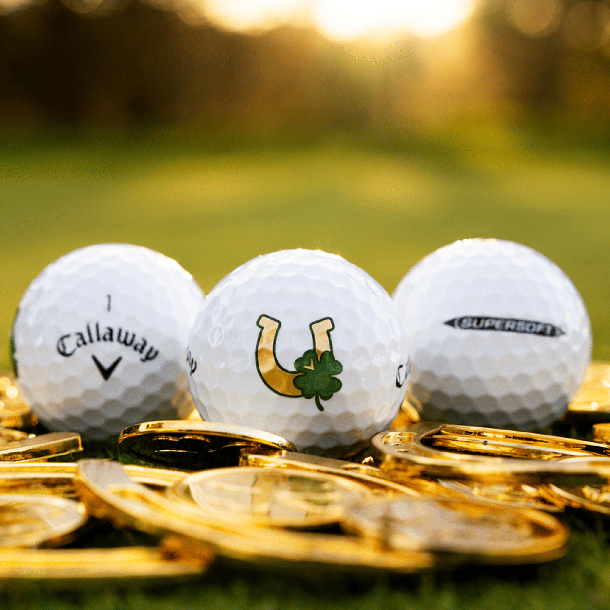 Palline da golf Callaway Supersoft 25 Lucky