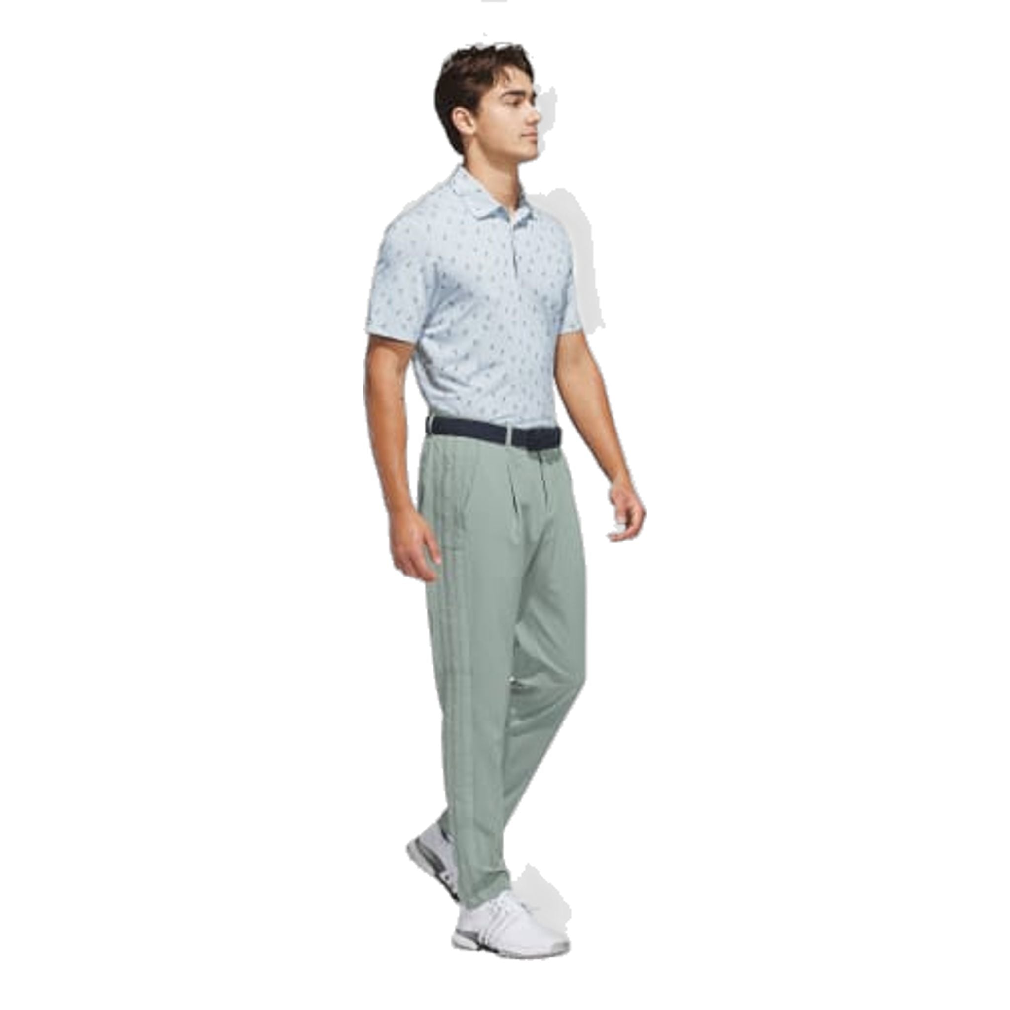 Polo da uomo Adidas Ultimate365 in rete stampata