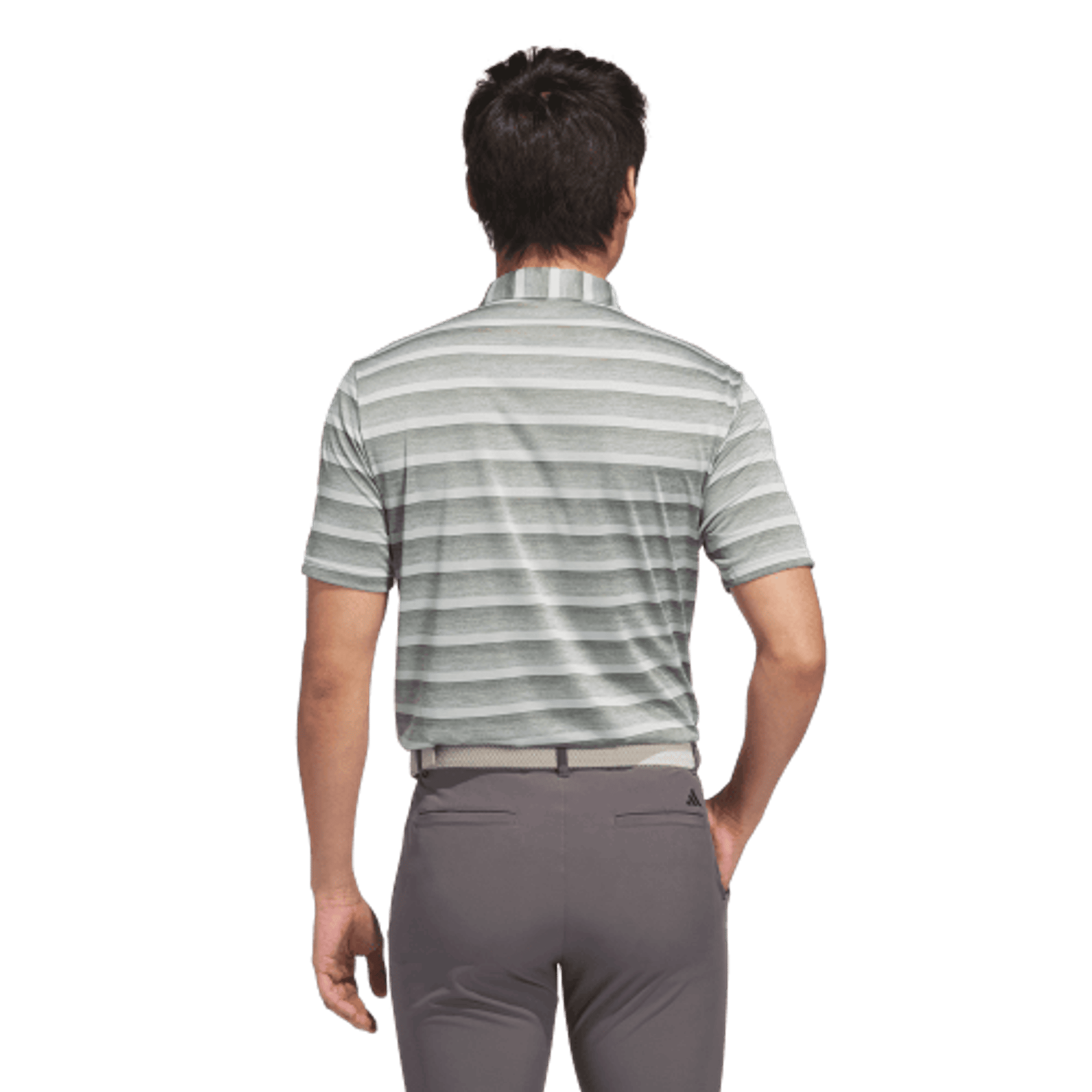 Adidas 2 Color Stripe Polo Herren