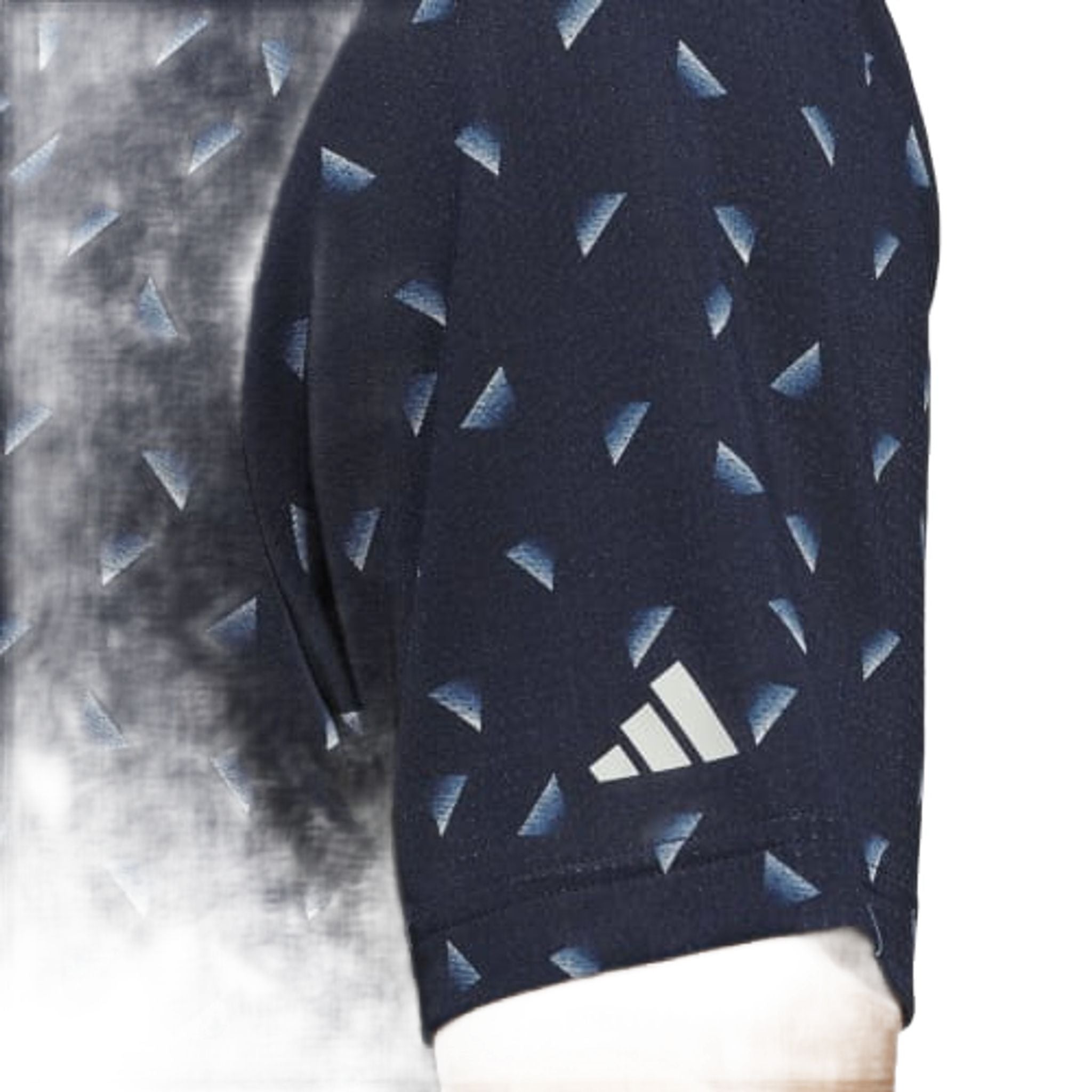 Polo da uomo Adidas Ultimate365 in rete stampata