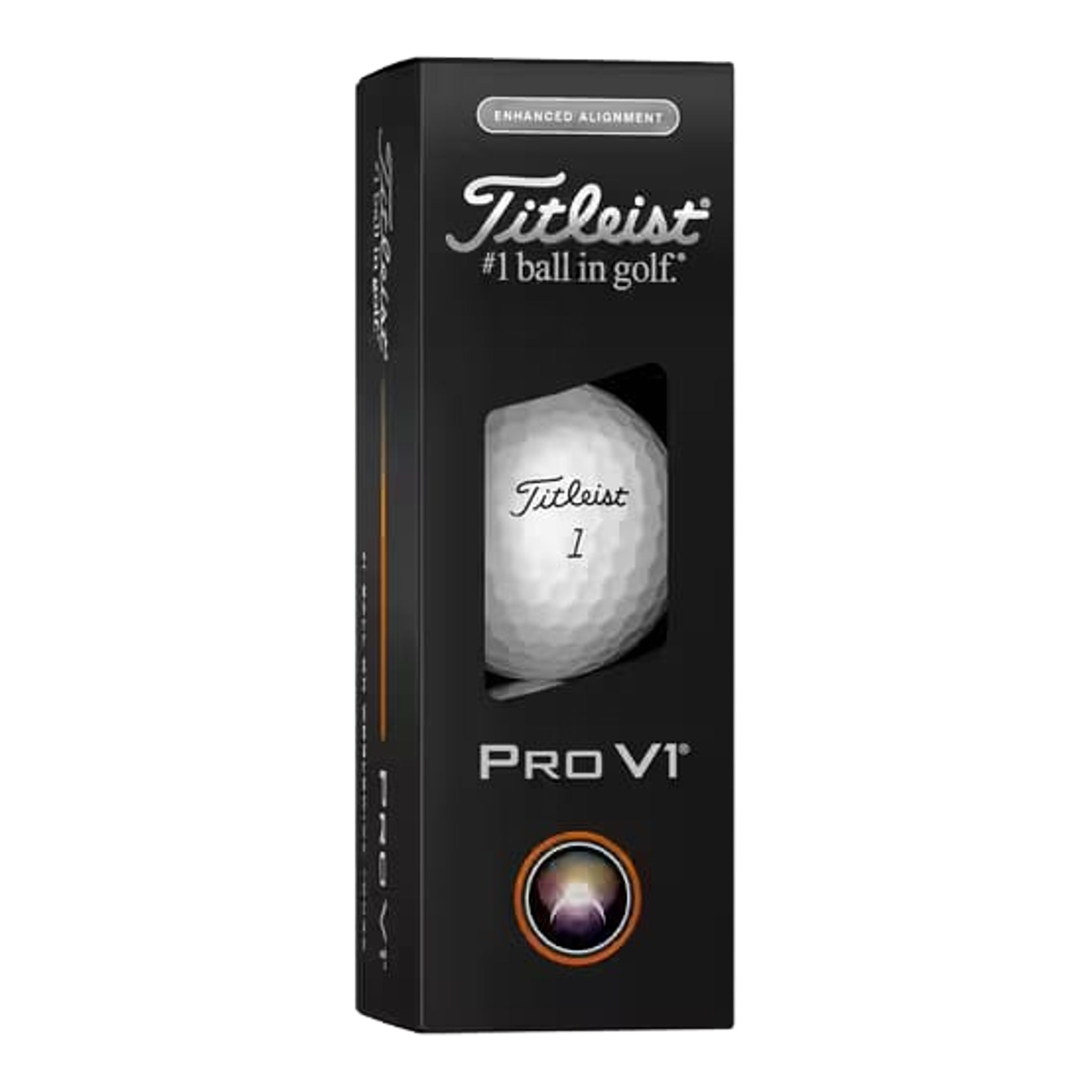 Palline da golf Titleist Pro V1 Elongated Alignment (2025)
