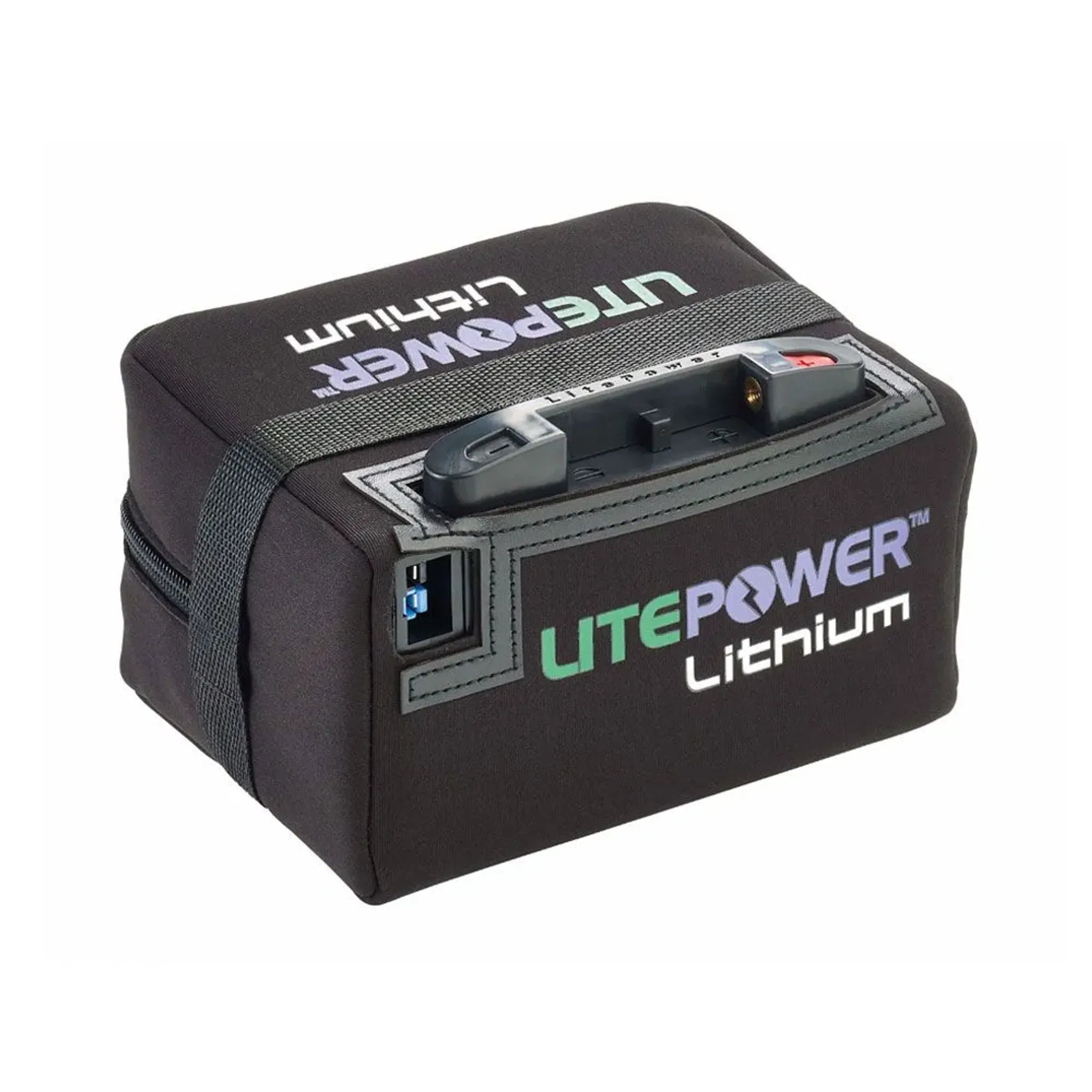 Motocaddy LitePower 12V Batteria al litio e caricabatteria (esteso)