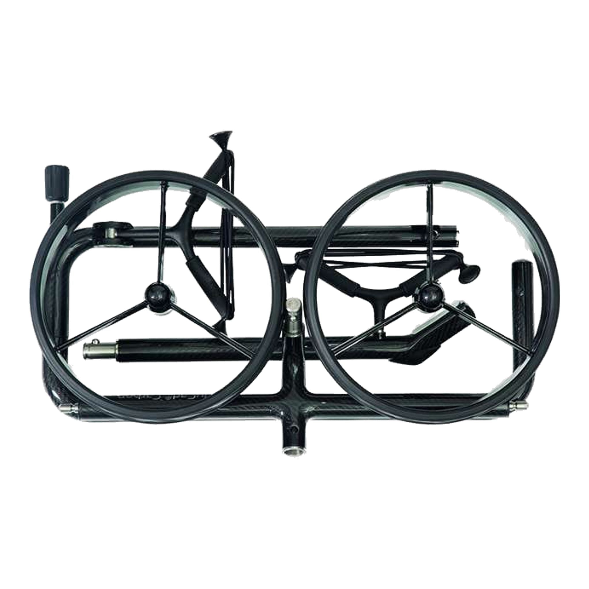 Carrelli JuCad Carbon a 2 ruote