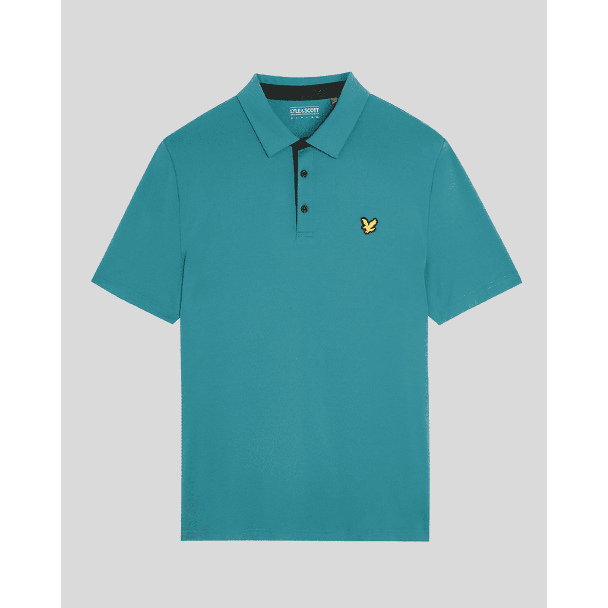 Lyle & Scott Contrast Placket Polo Shirt Herren