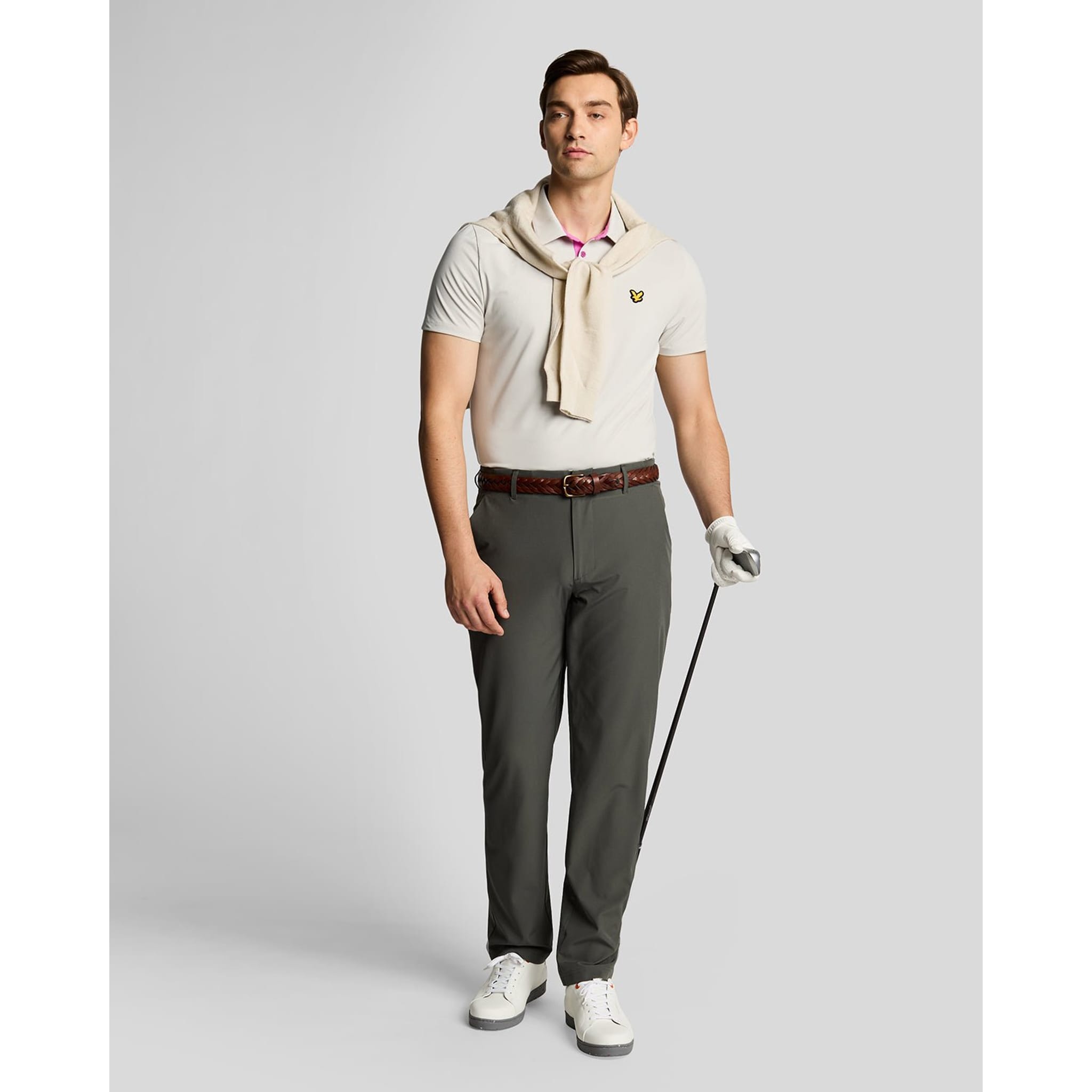 Lyle & Scott Contrast Placket Polo Shirt Herren