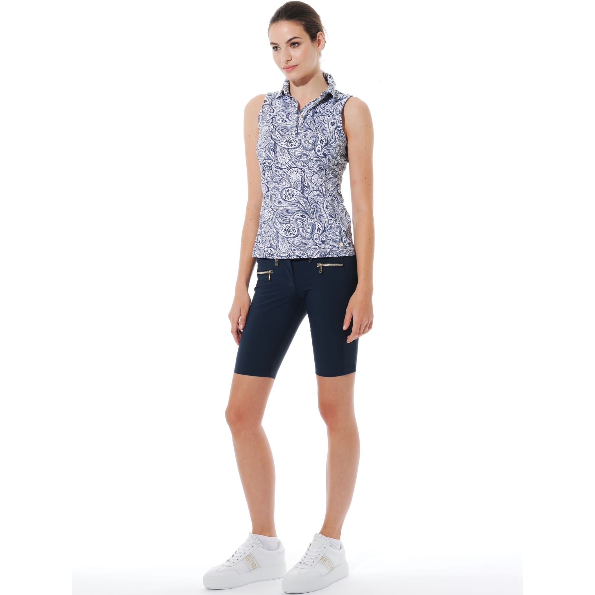 MDC Sportwear W Polo SL Merlyn Stampa Paisley