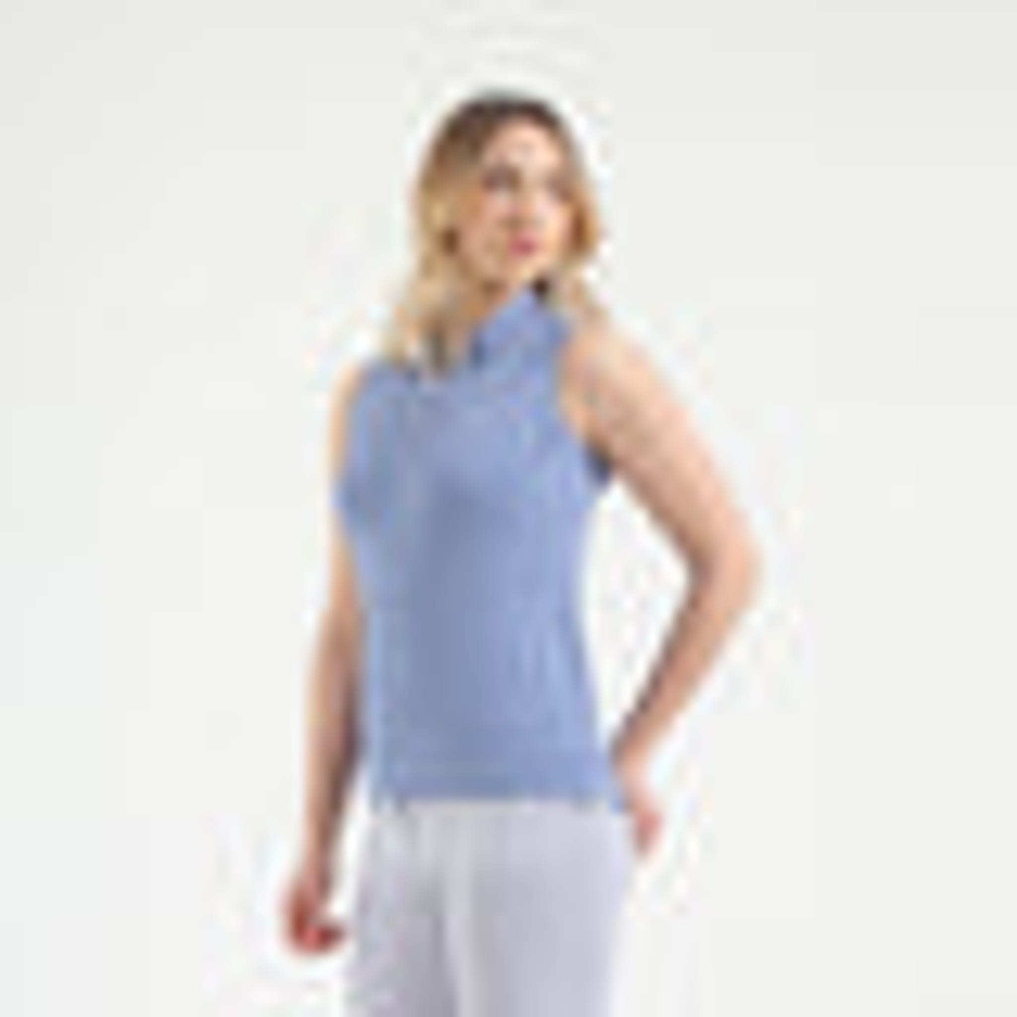 Polo Chervo Amabel da donna blu D-34 (I-40)