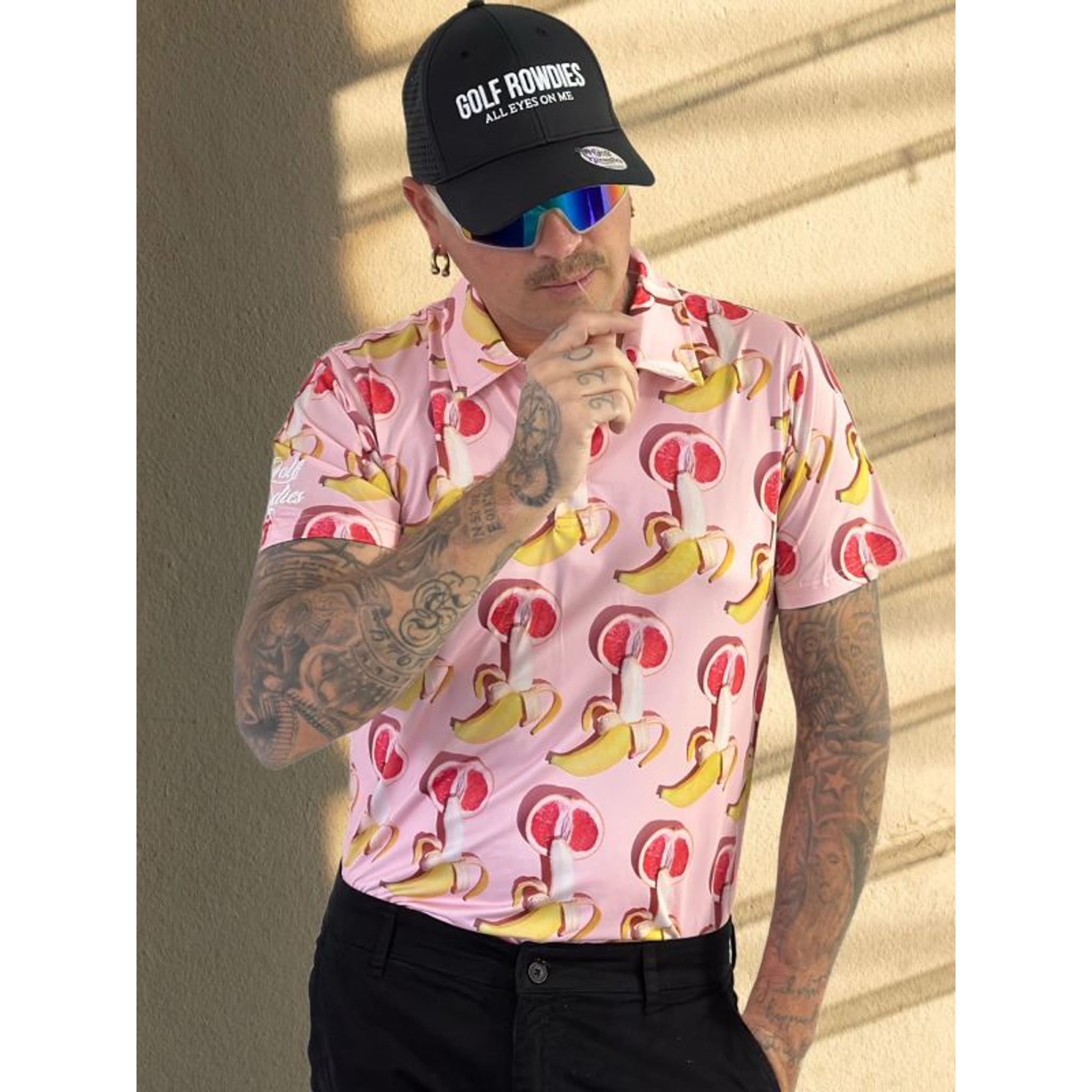 Golf Rowdies Banana Polo Herren