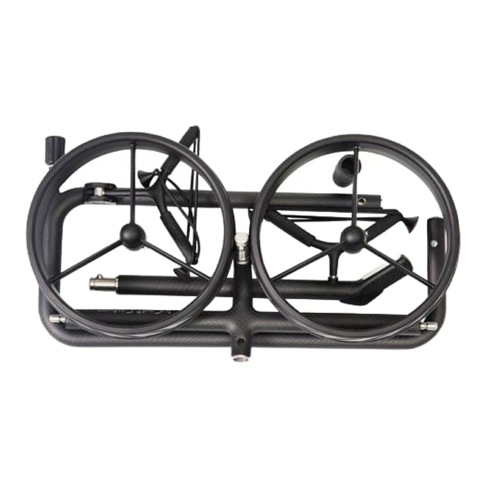 Carrelli JuCad Carbon a 2 ruote