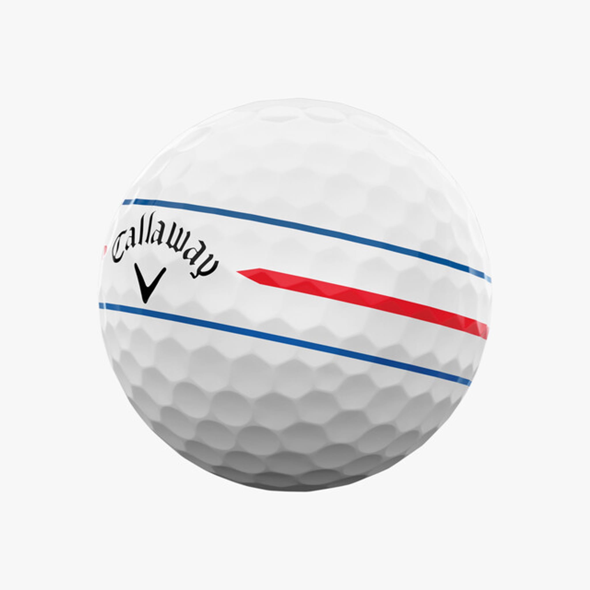 Palline da golf Callaway cromate morbide a tripla pista (2024)