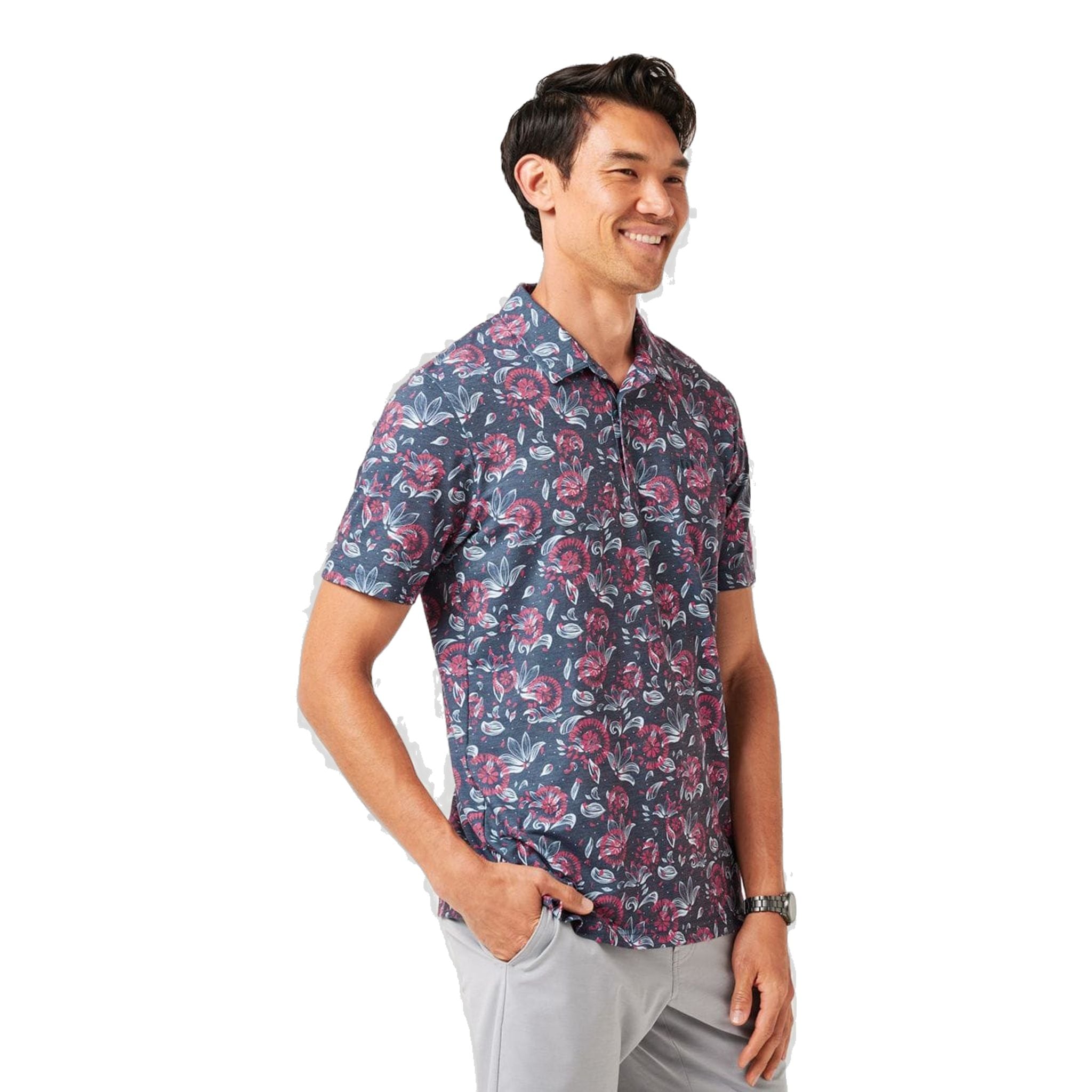 Polo Travis Mathew Featherweight Flouri da uomo