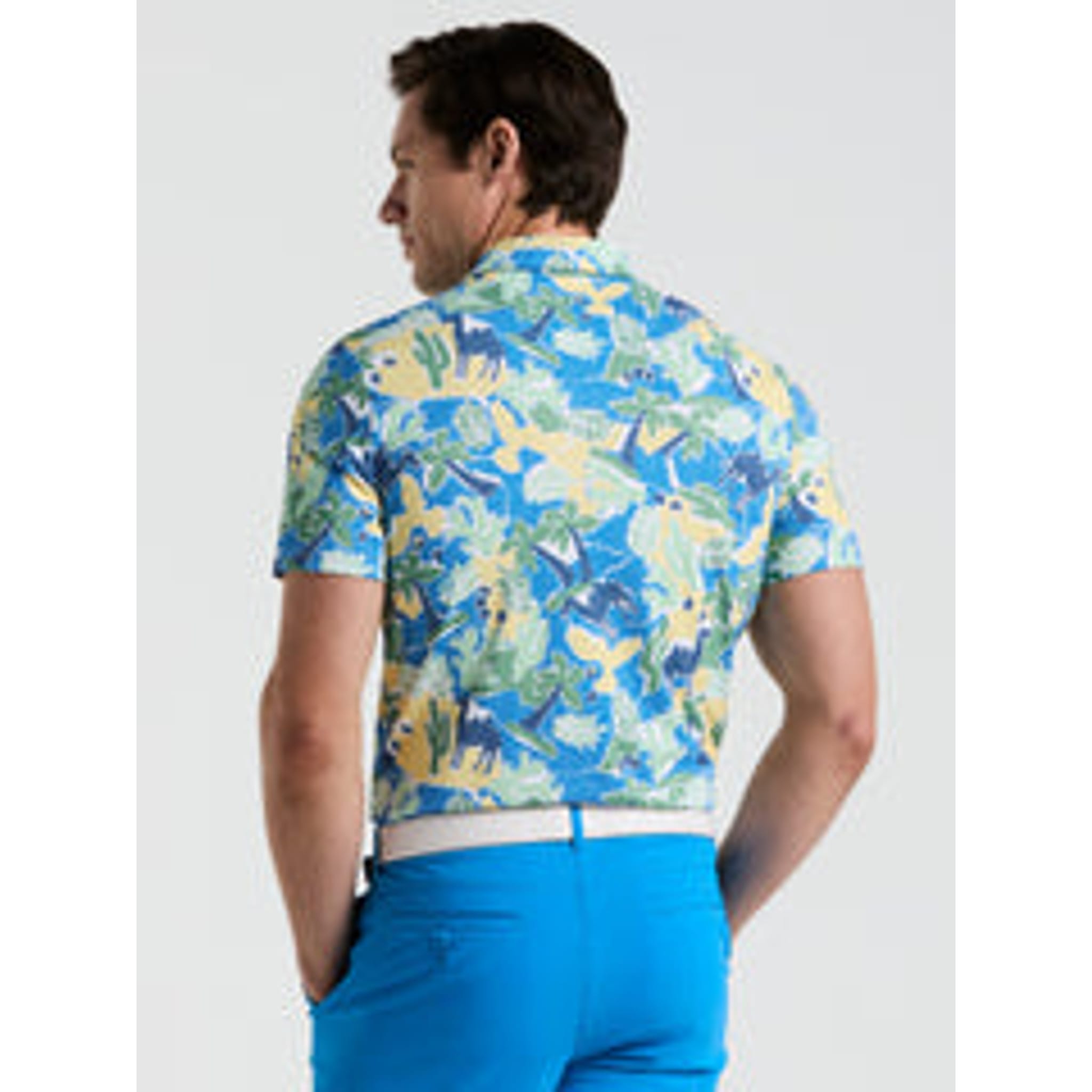 Original Penguin Ibiza Earl Print Polo Herren