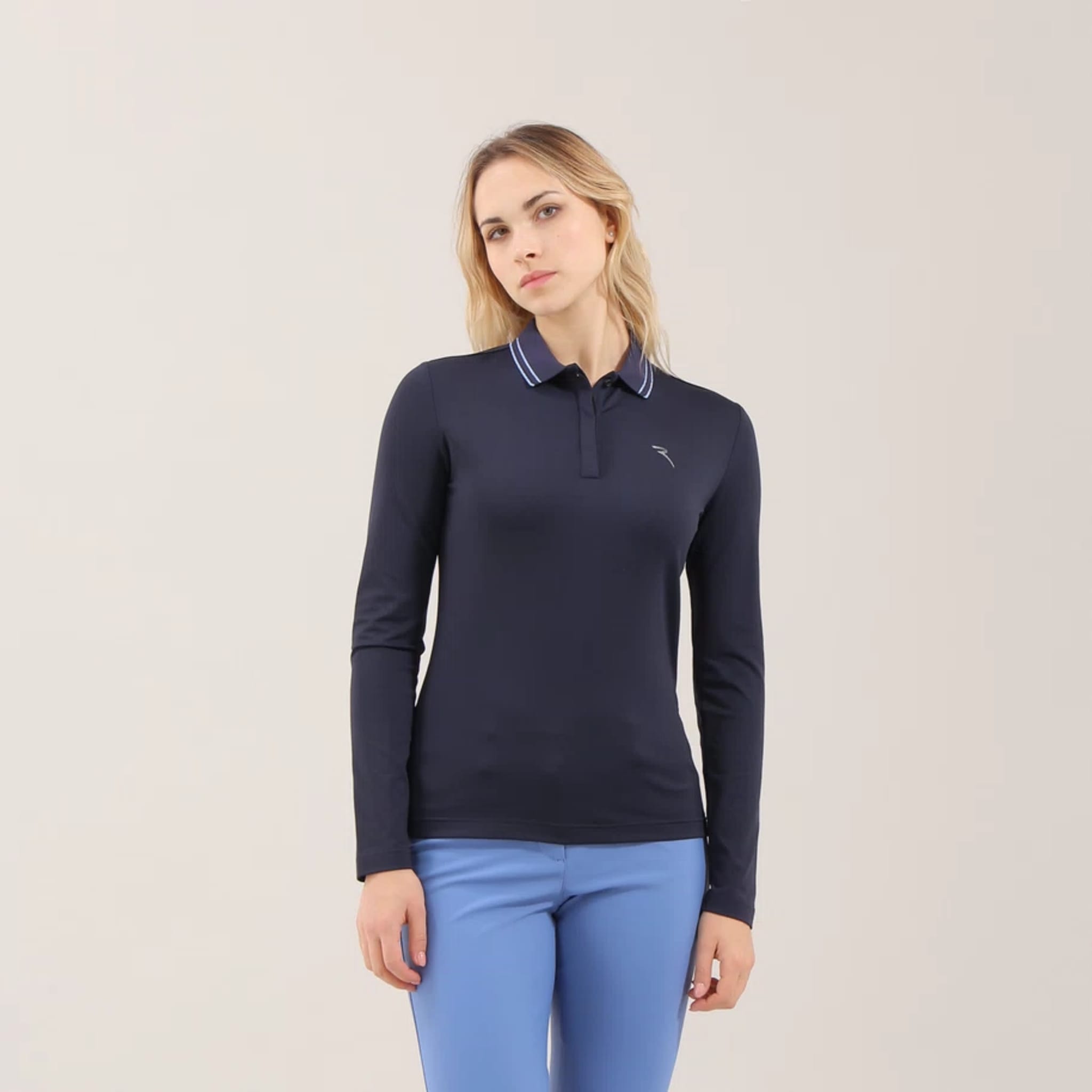 Polo da donna Chervo Avenue bianca D-36 (I-42)